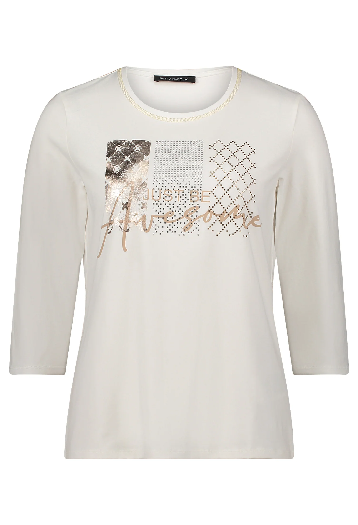 Gold Foil Detail Top - Image 5