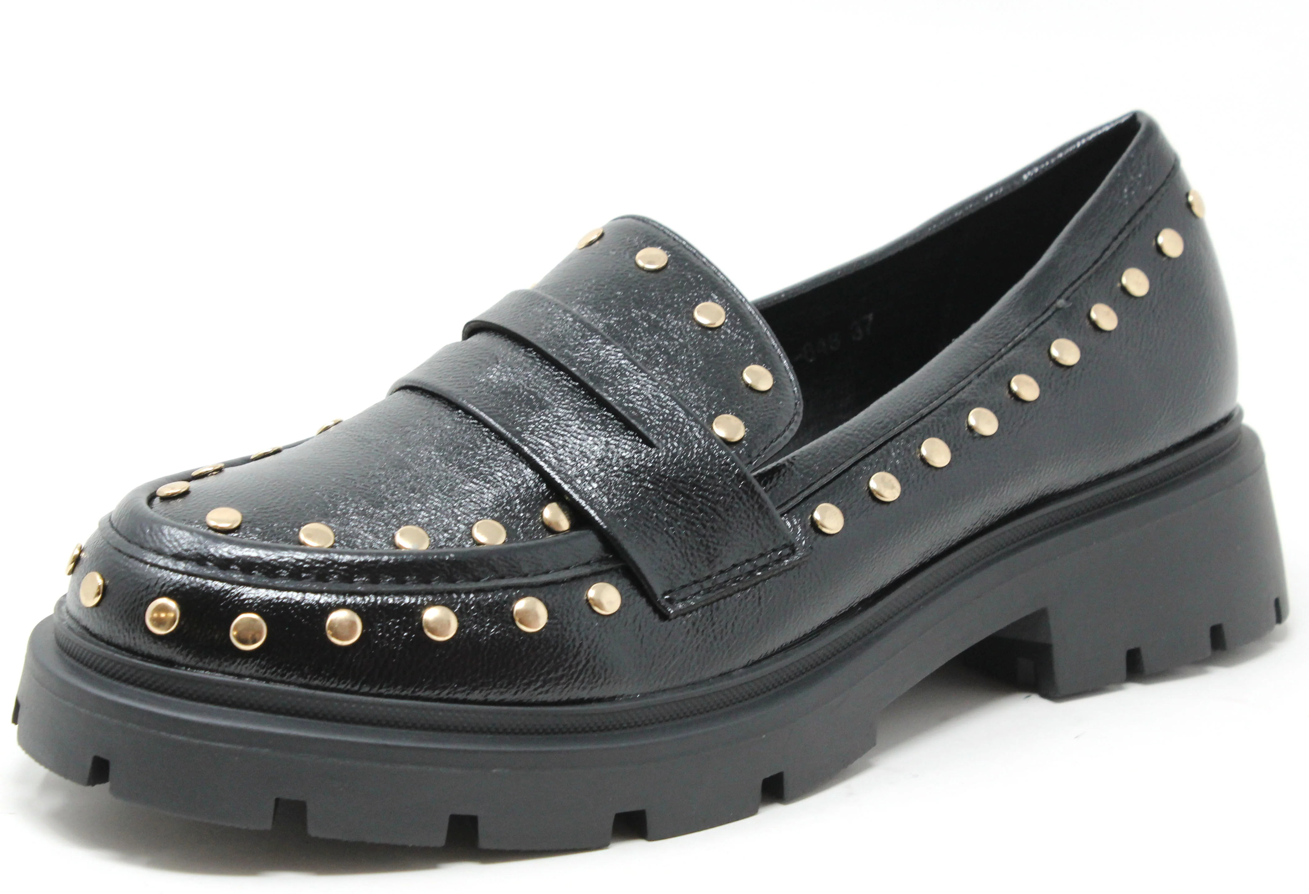 Gold Studded Loafer - Image 2