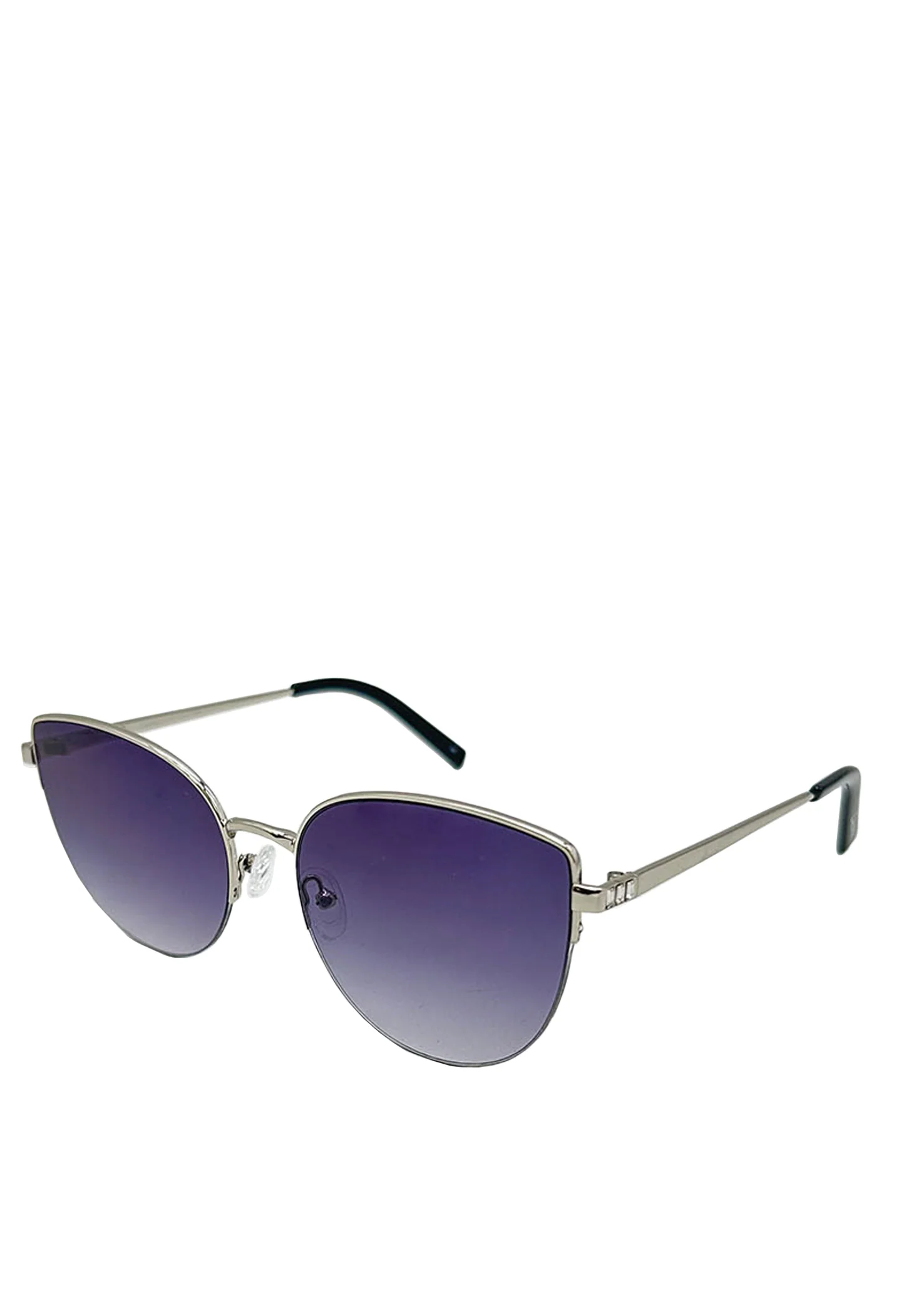 Half Frame Aviator Sunglasses - Image 3