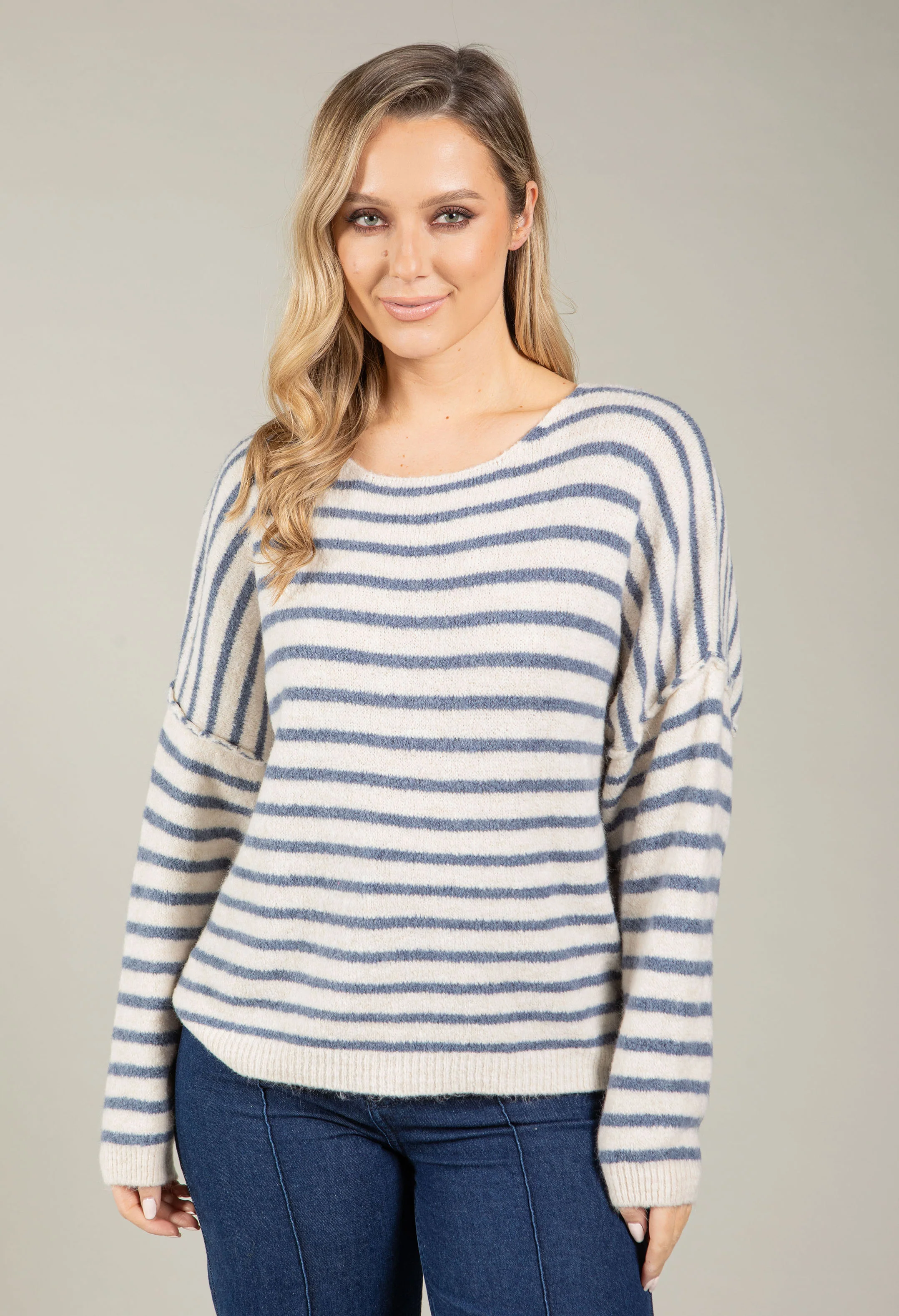 Hazel Striped Knit Jumper - Image 5