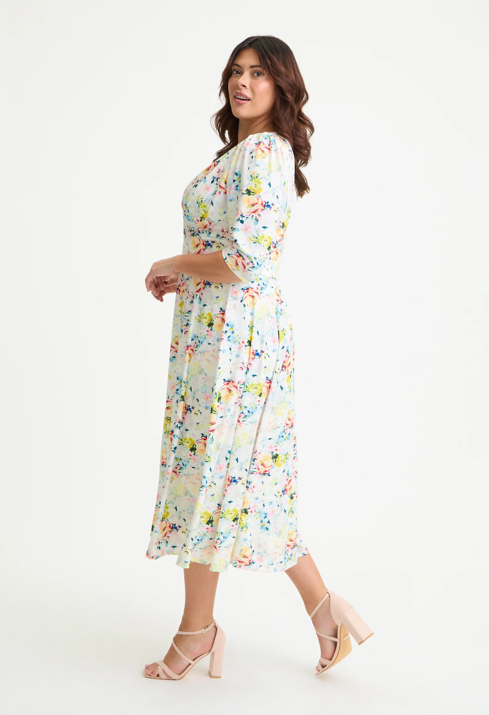 Helena Curve+ Midi Dress - Image 2