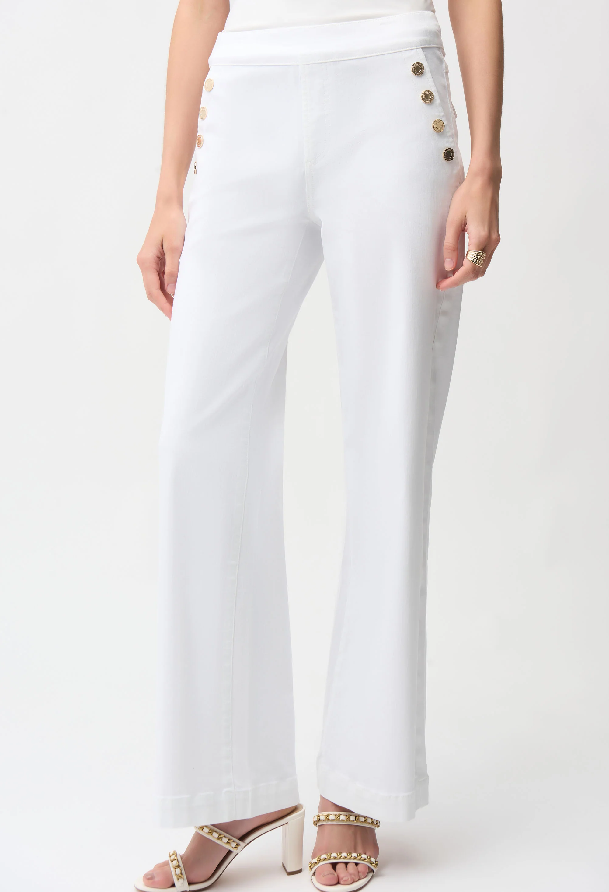 High-waisted Flare Jeans