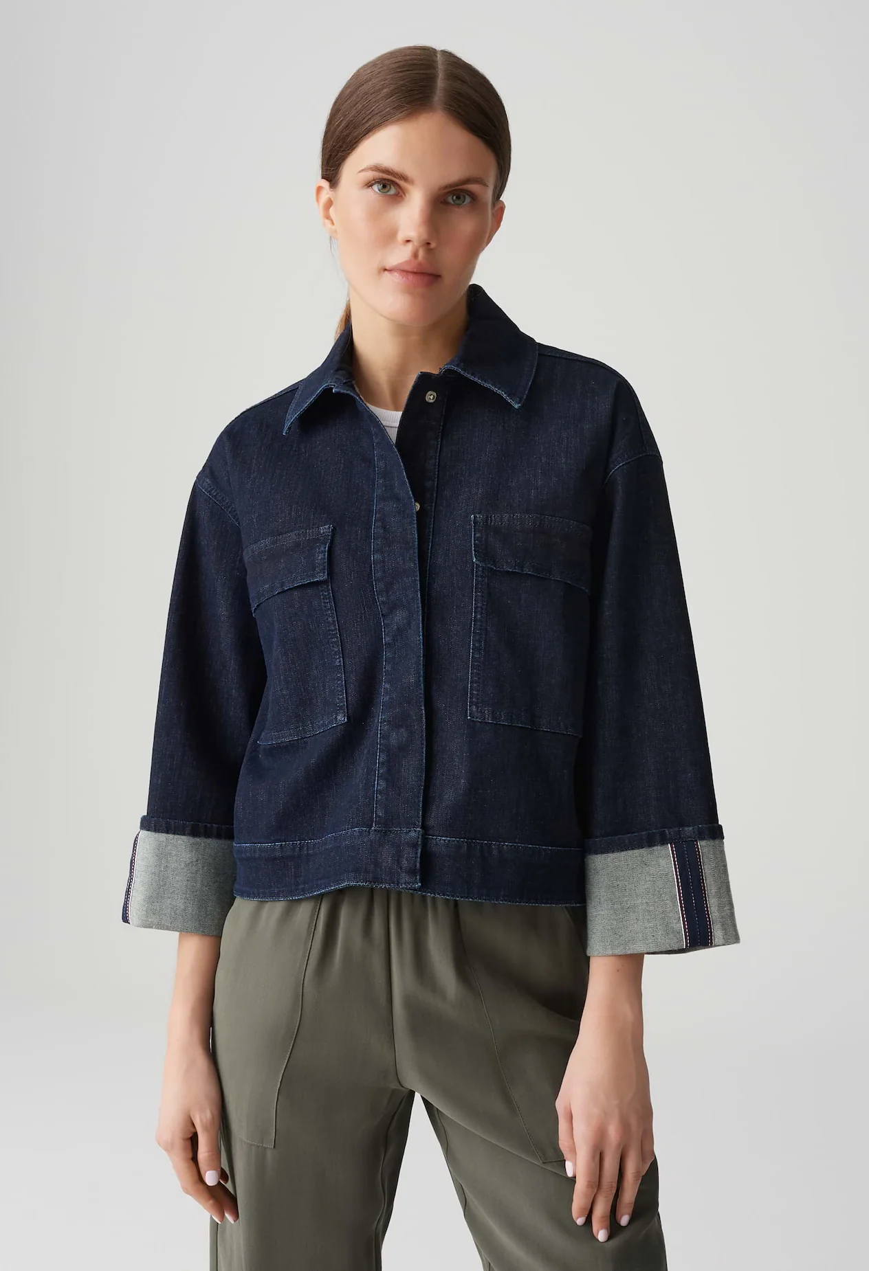 Hollice Loose Denim Jacket - Image 2