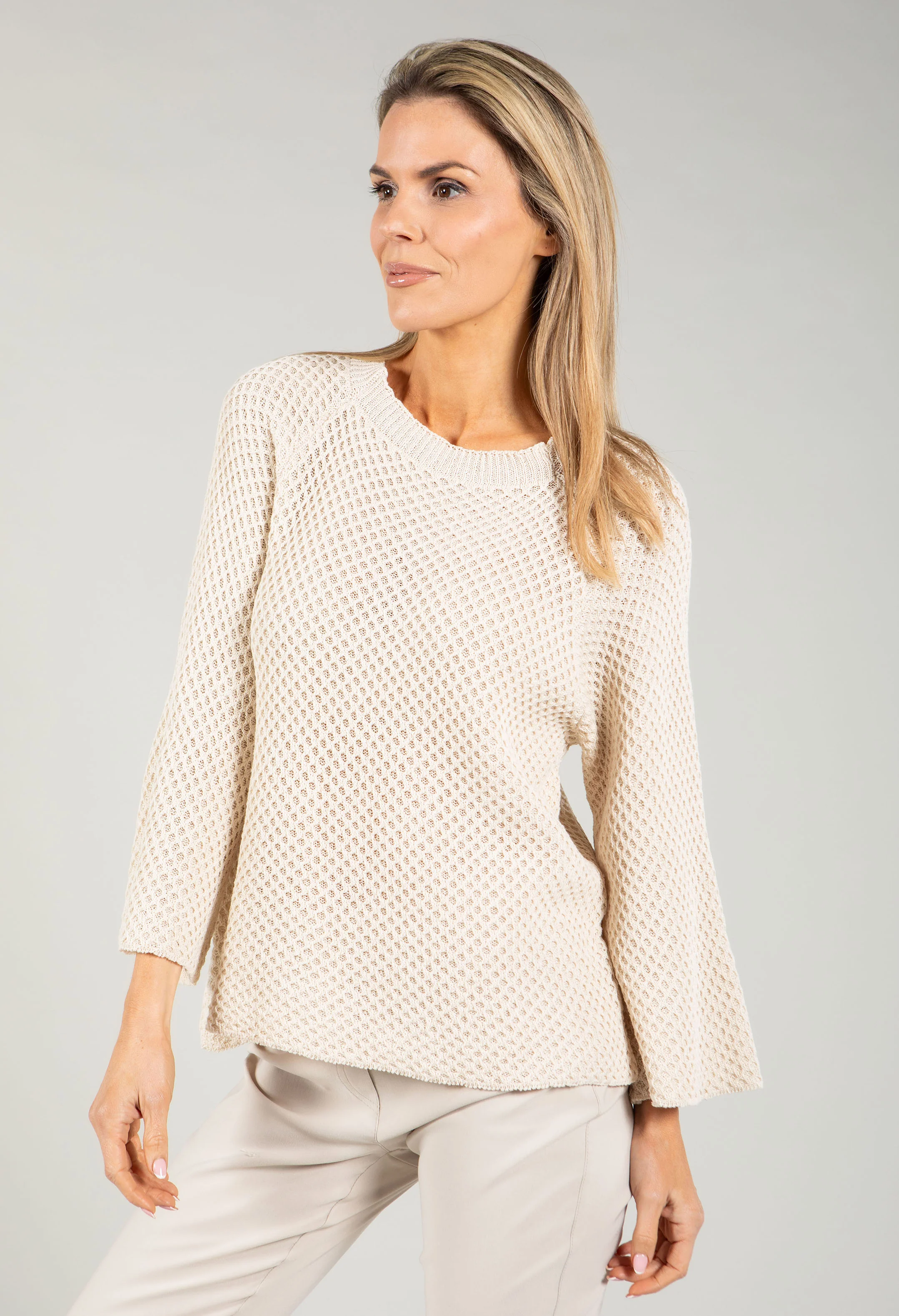 Honeycomb Knit Jumper - Image 4