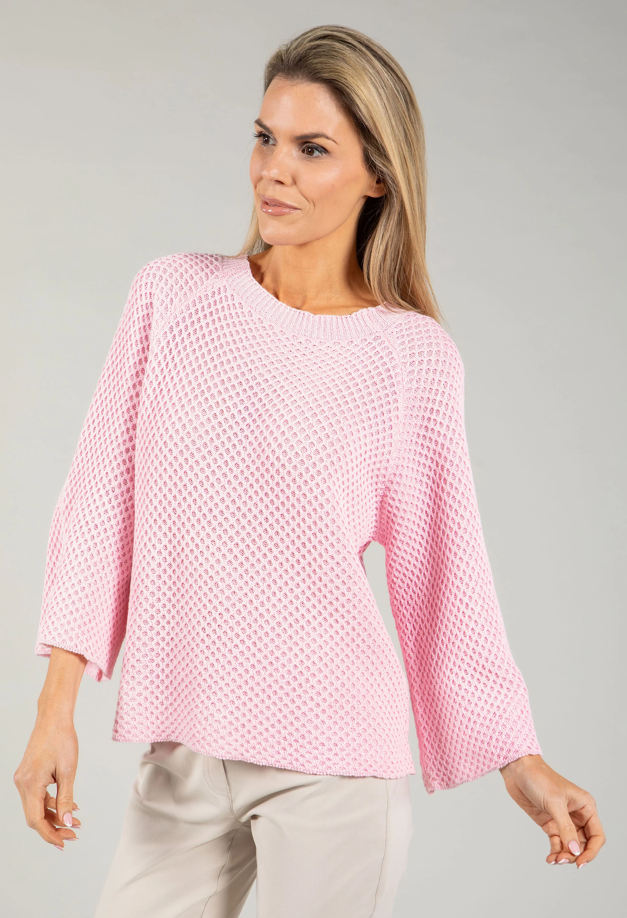 Honeycomb Knit Jumper - Image 8