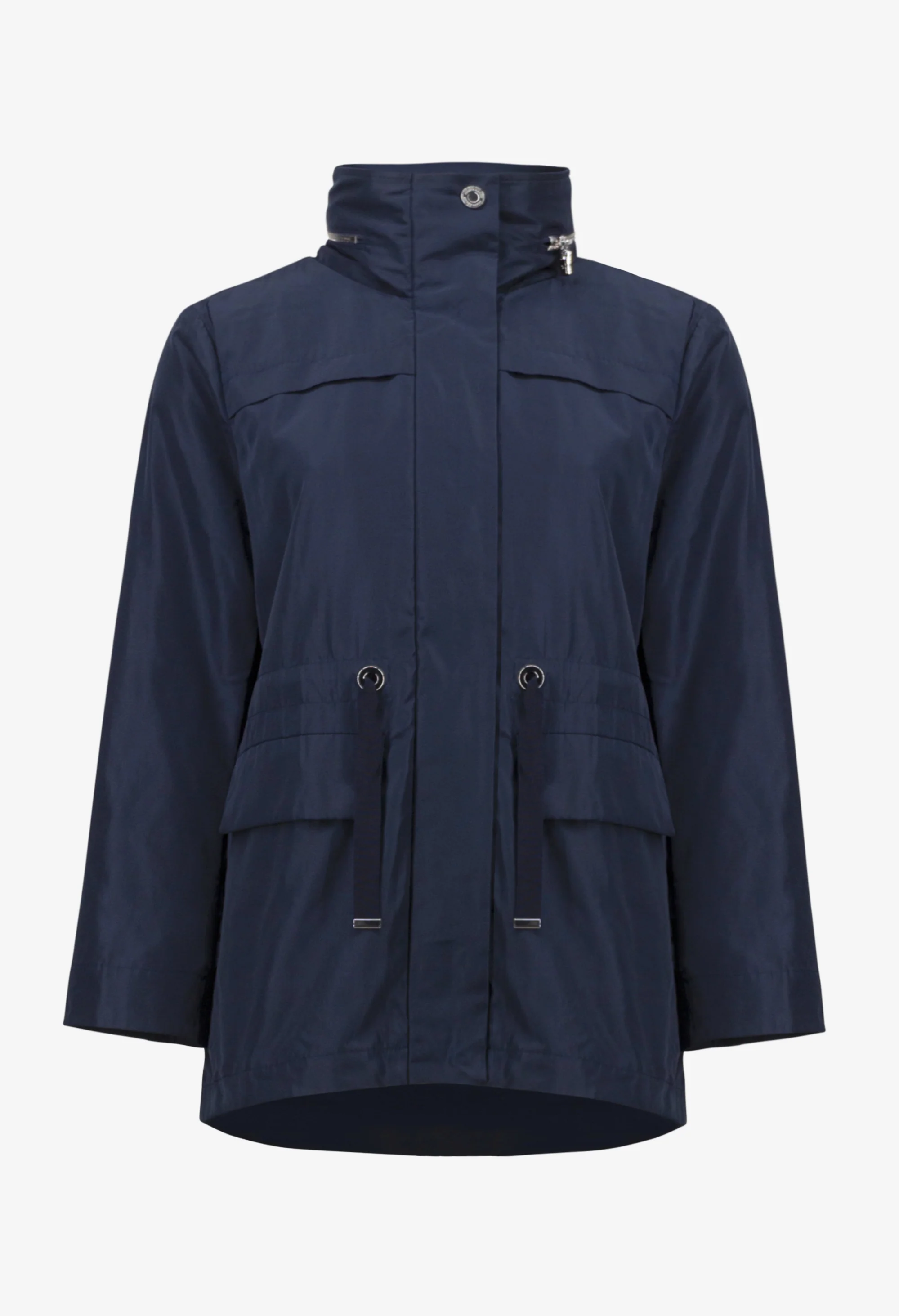 Hooded Jacket With Zipper - Image 4