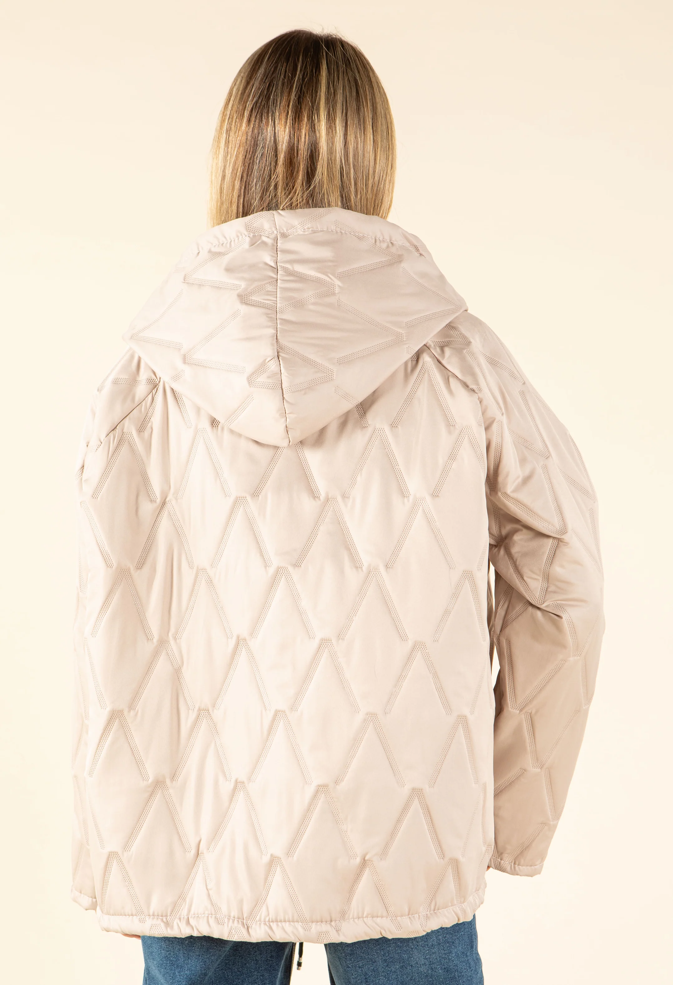 Hooded Quilted Jacket - Image 5