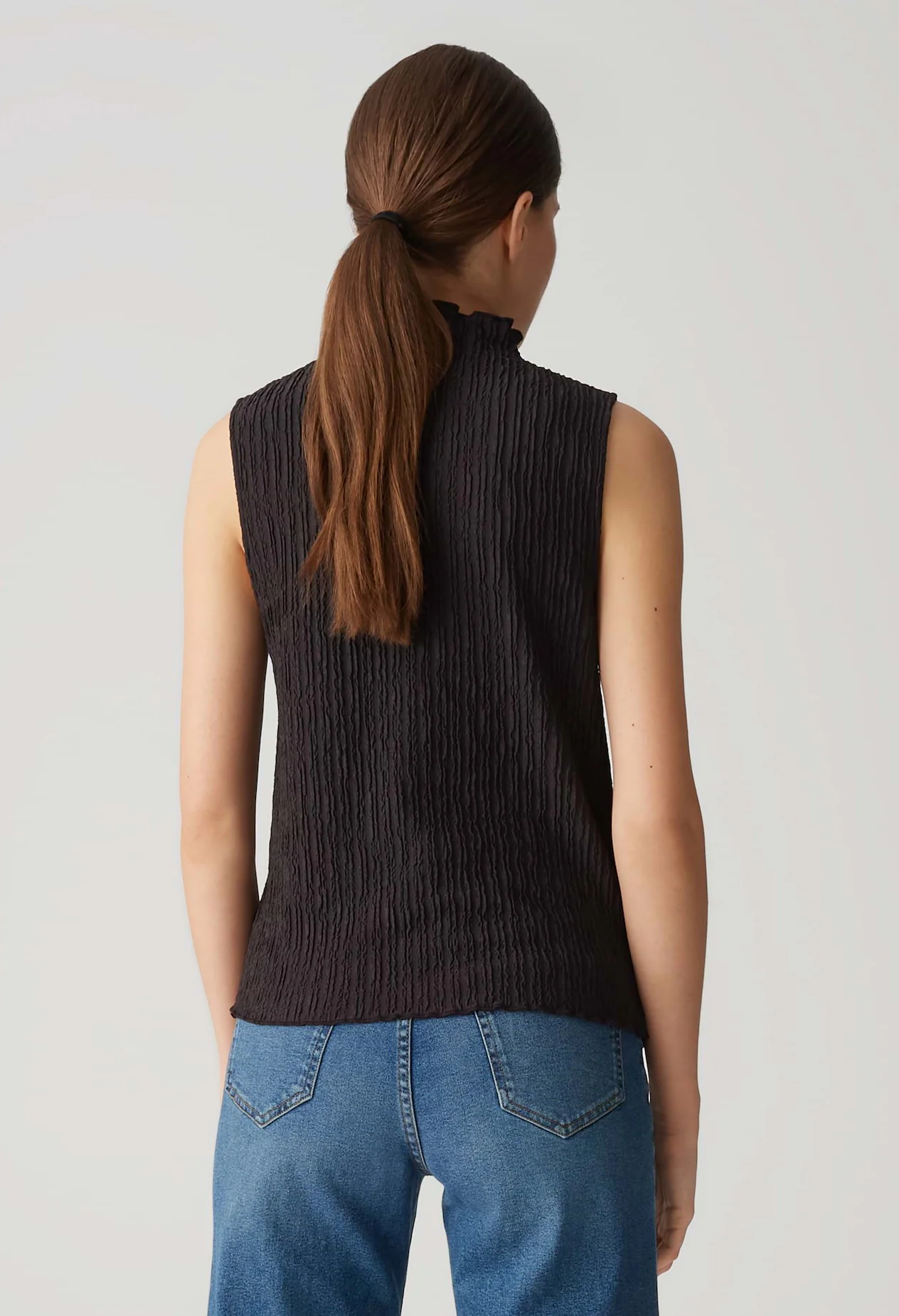 Idala slim jersey top - Image 2