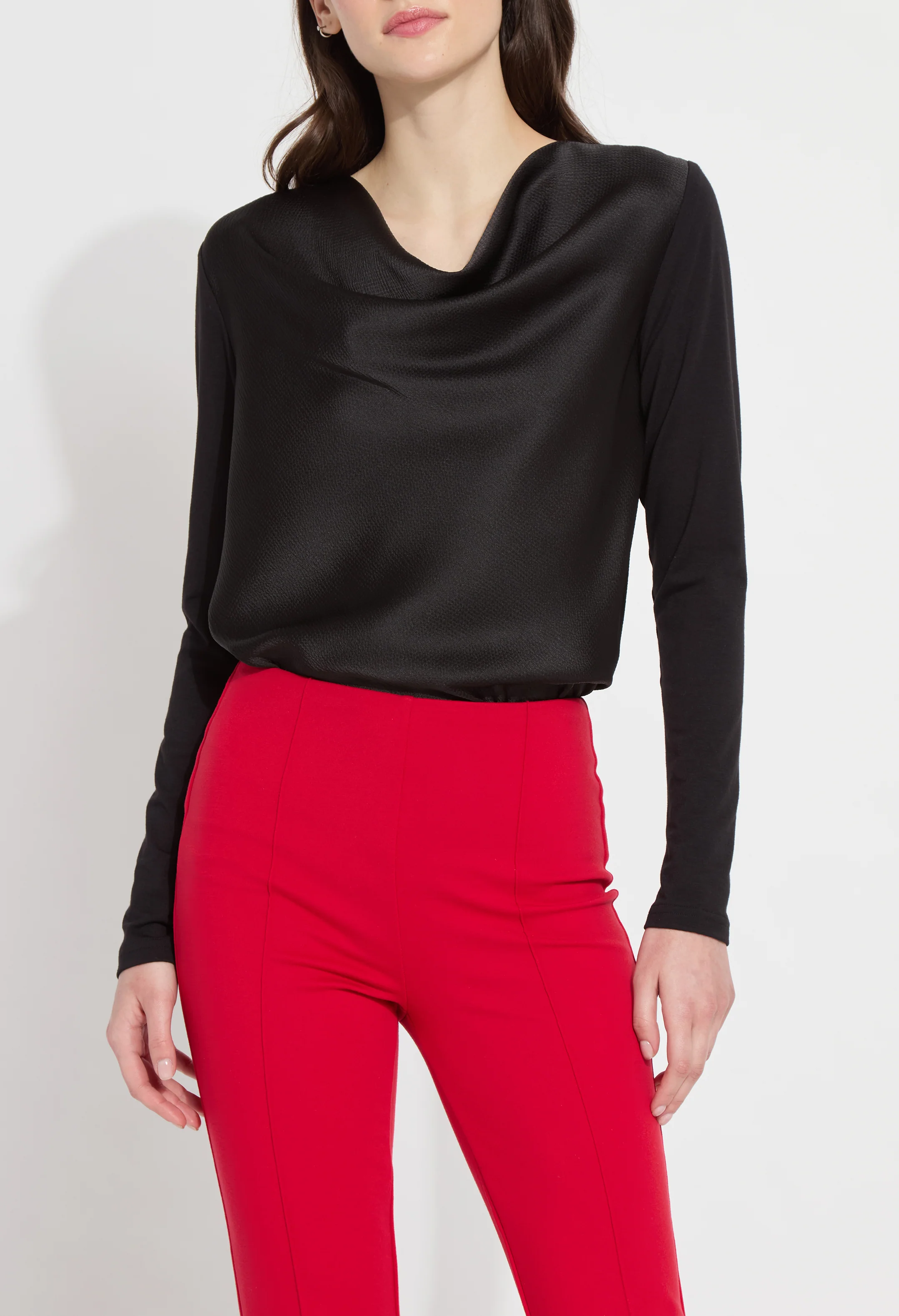 Ingrid Cowl Neck Top - Image 3
