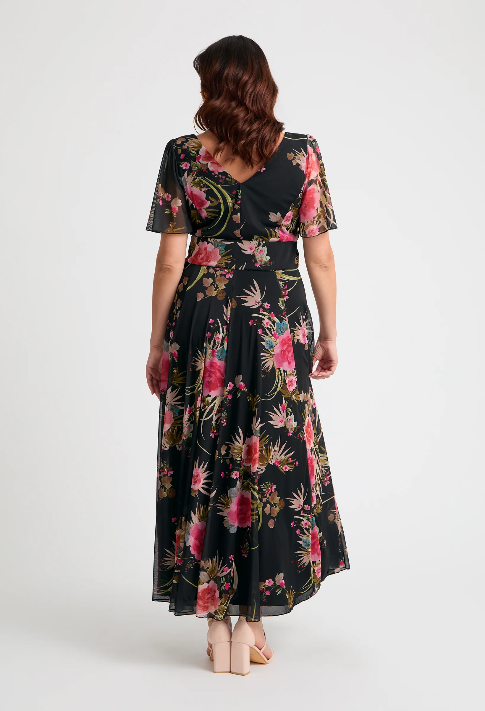 Isabelle Curve+ Float Sleeve Maxi Dress - Image 3