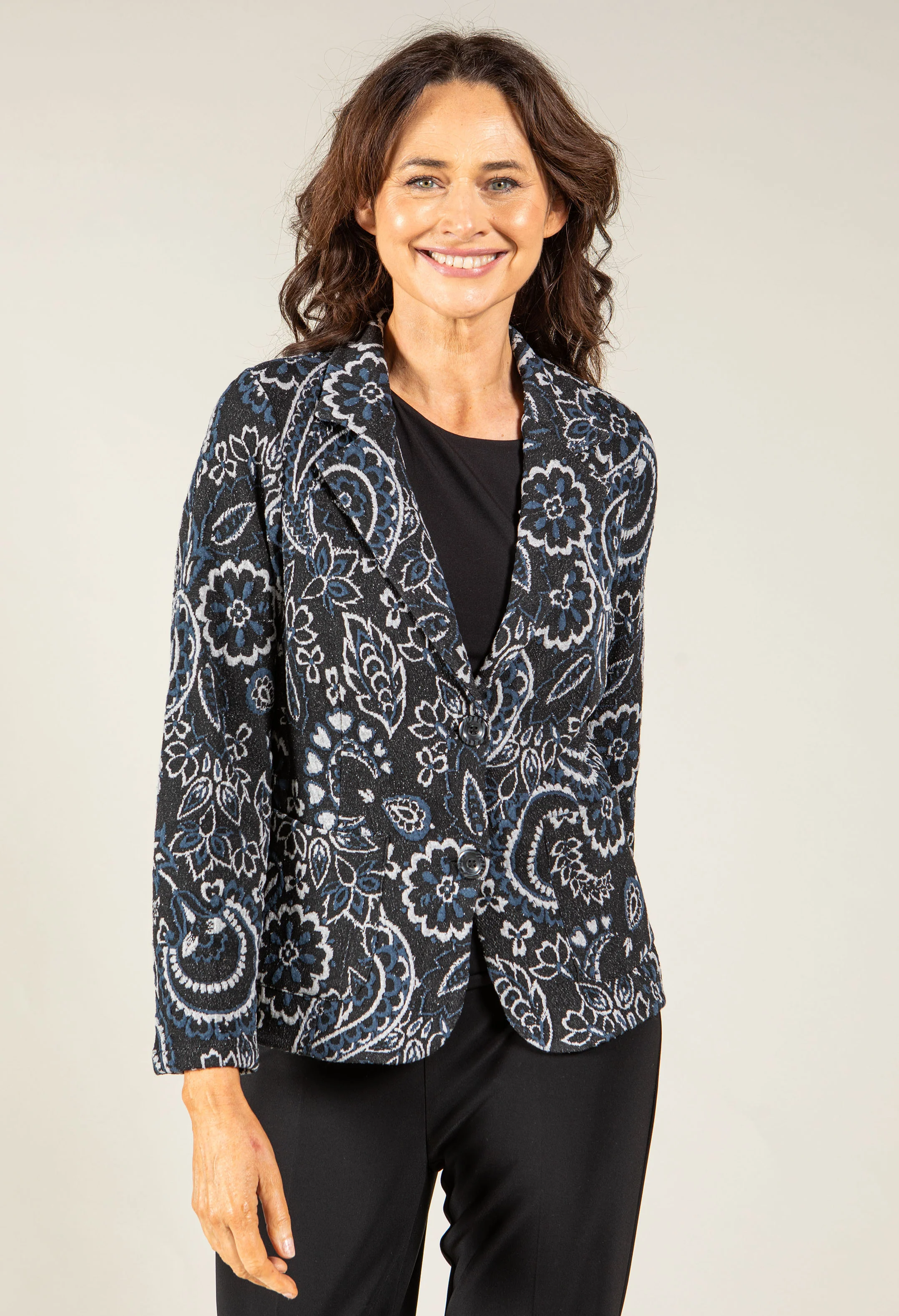 Jenny Jacquard Blazer - Image 3