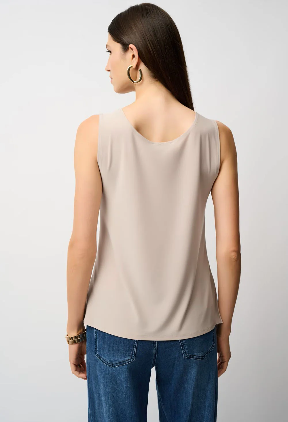 Silky Knit Scoop Neck Camisole - Image 2