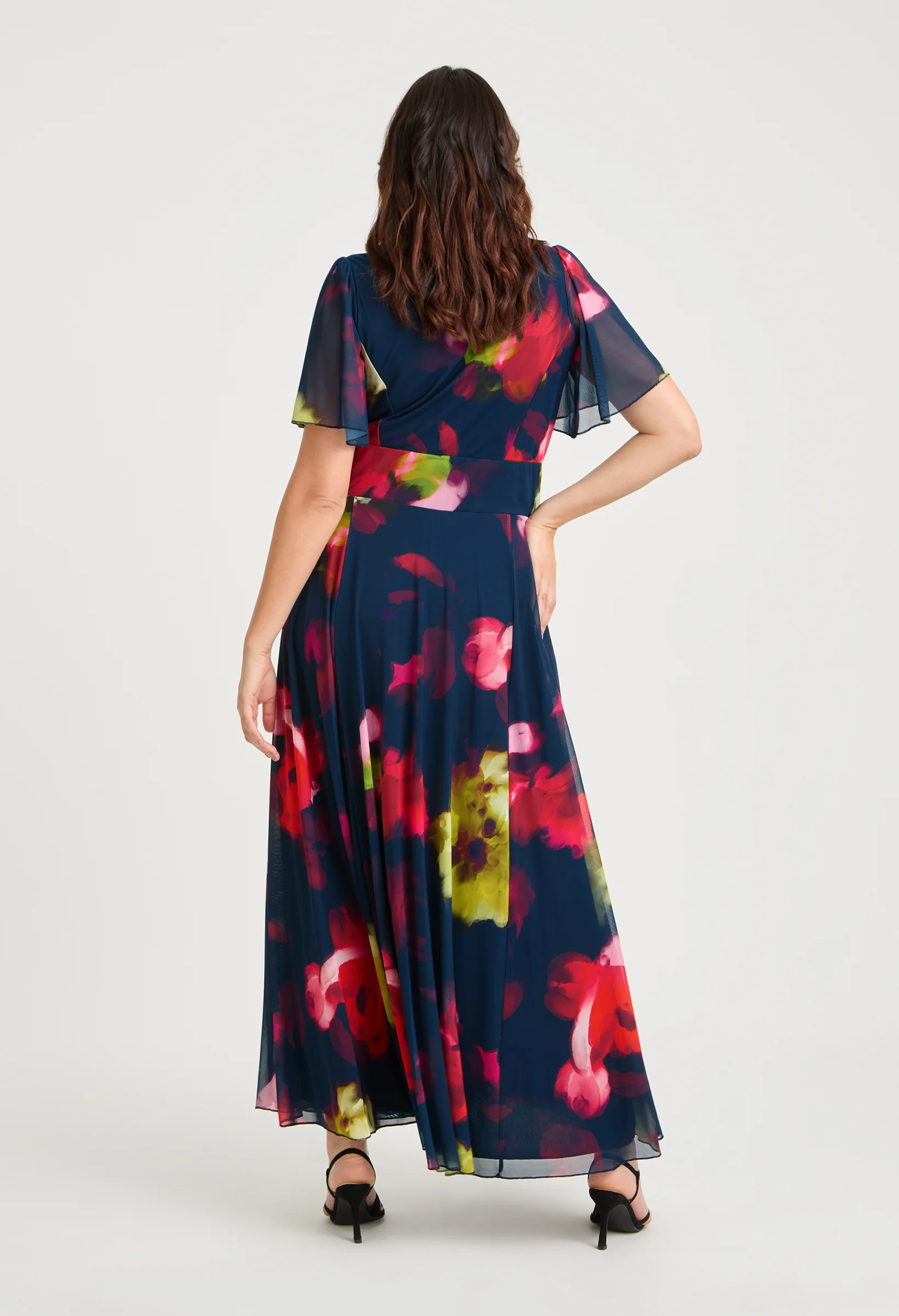 Kemi Bolero Wrap Bodice Maxi Curve+ Dress - Image 5