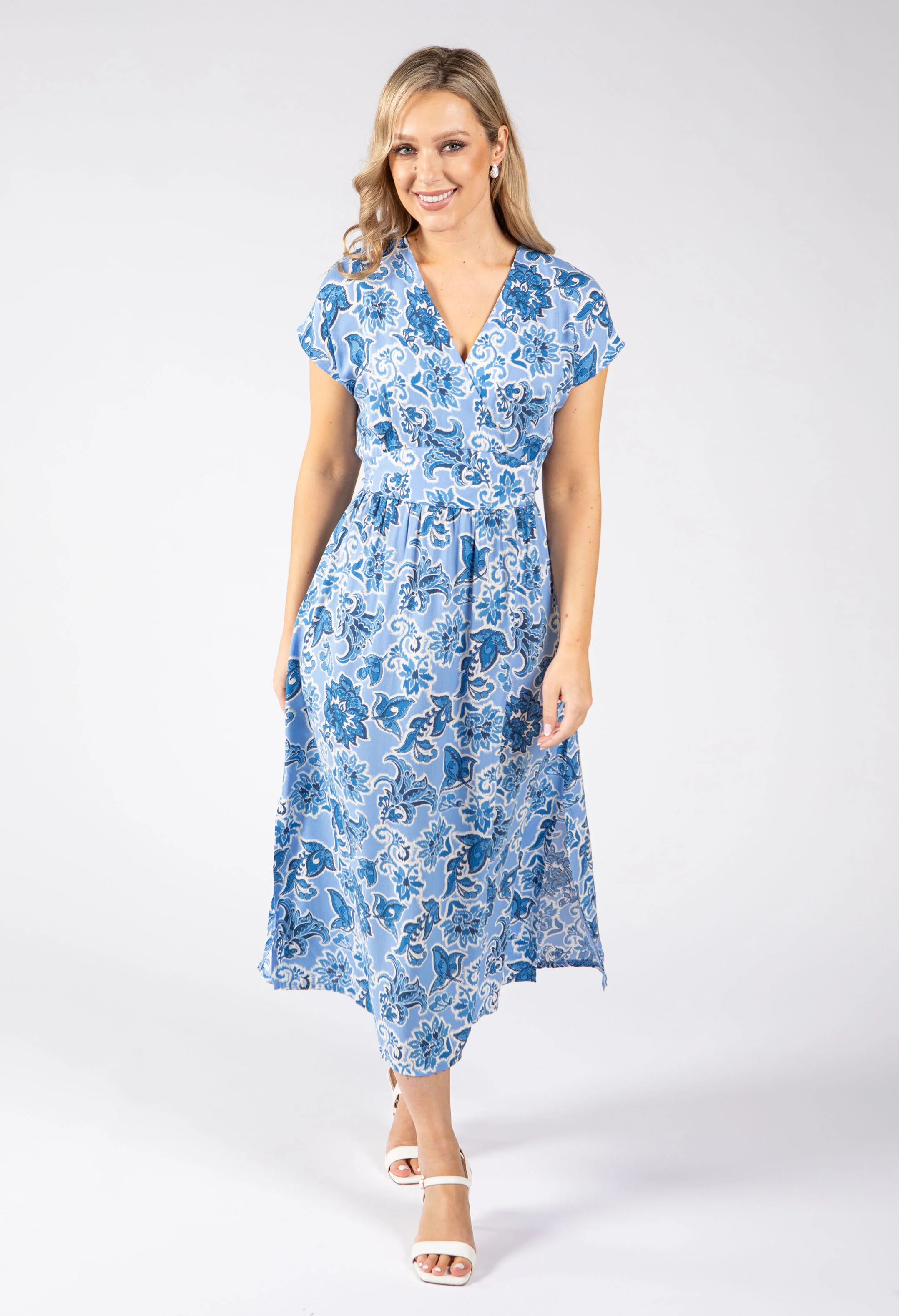 Kiki Floral Print Midi Dress - Image 4