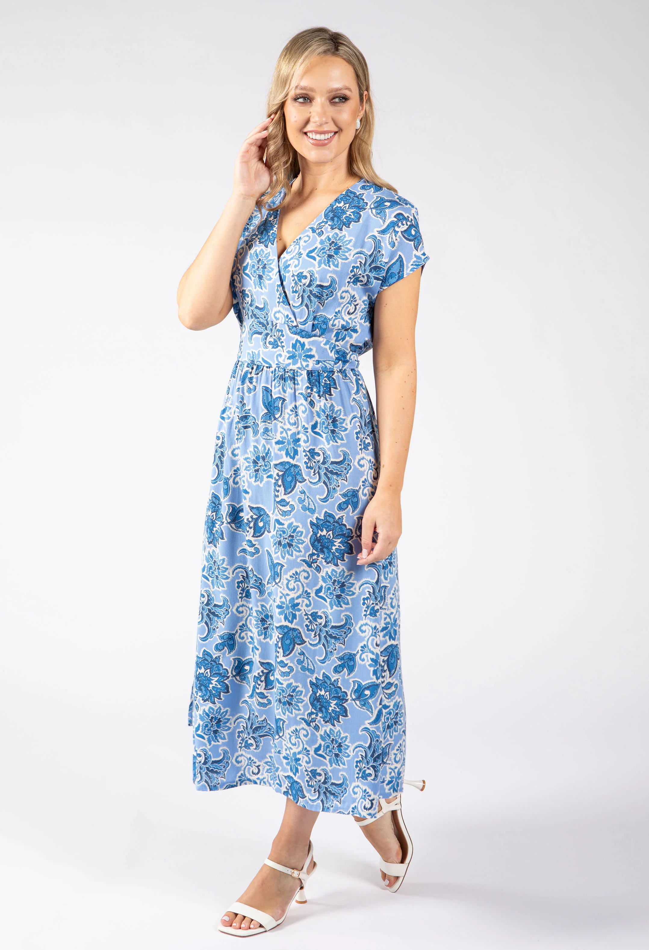 Kiki Floral Print Midi Dress - Image 5