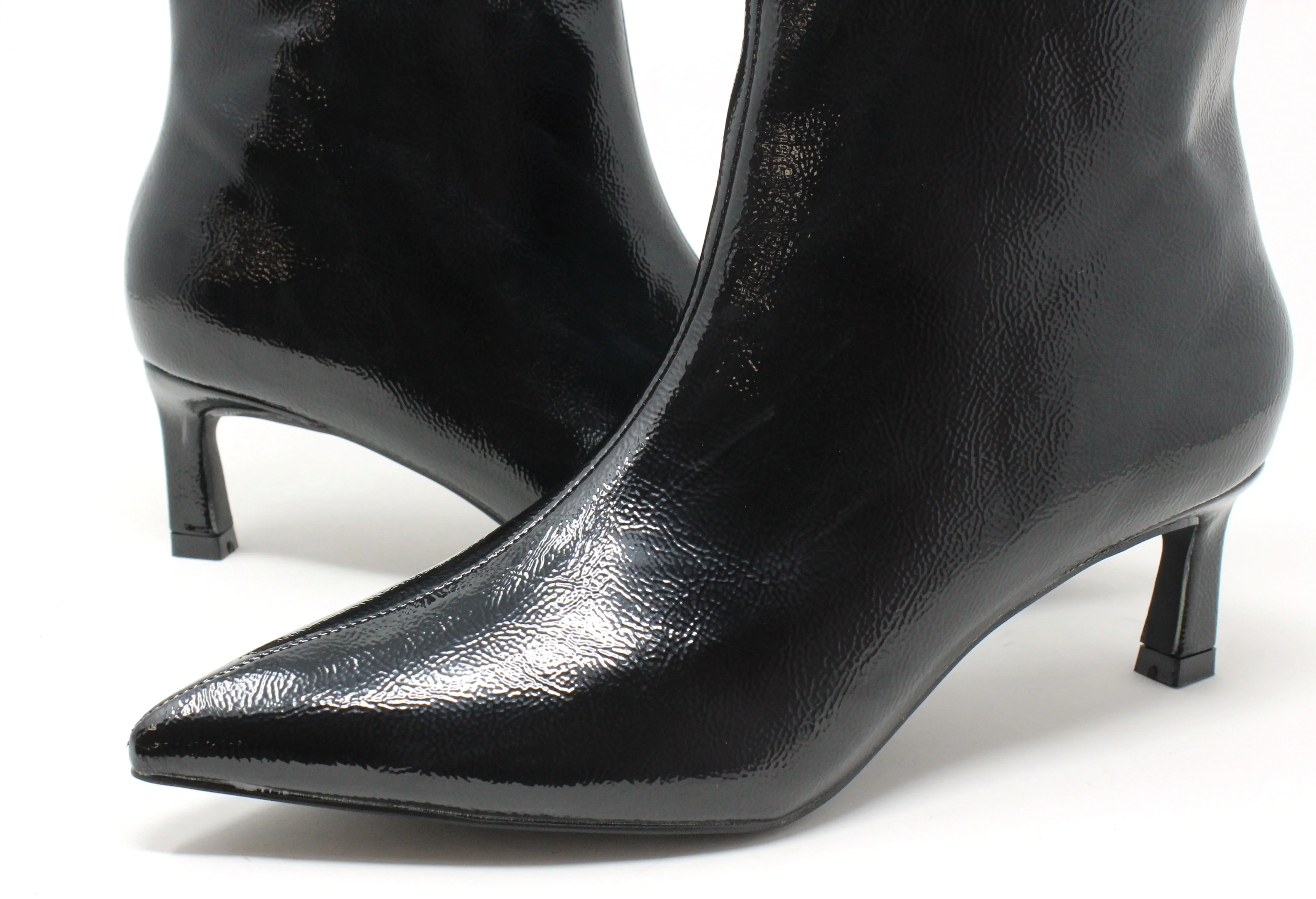Kitten Heeled Ankle Boot - Image 6
