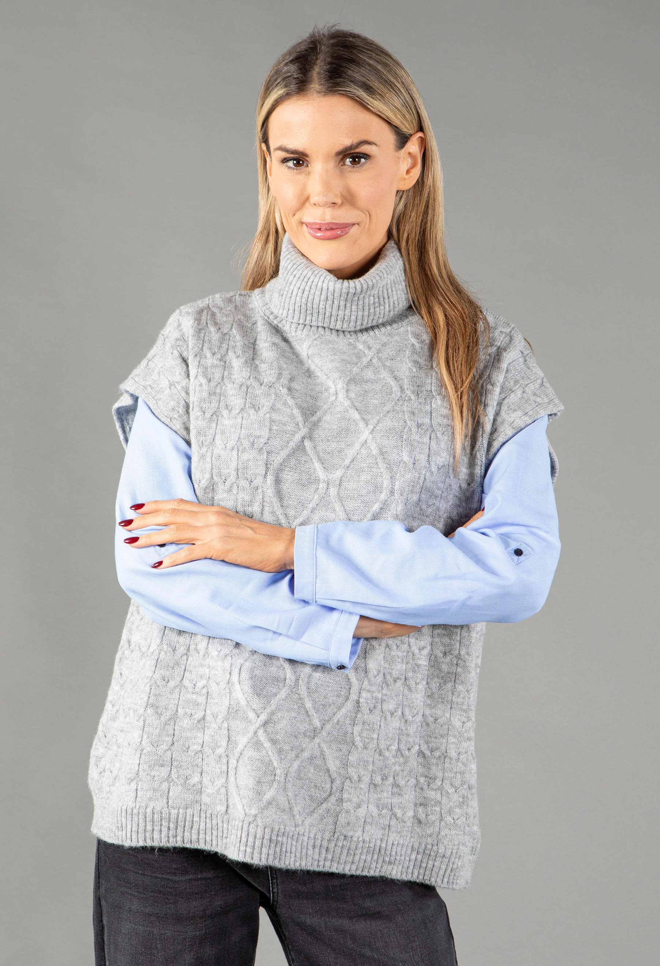 Knit Sweater Vest - Image 3