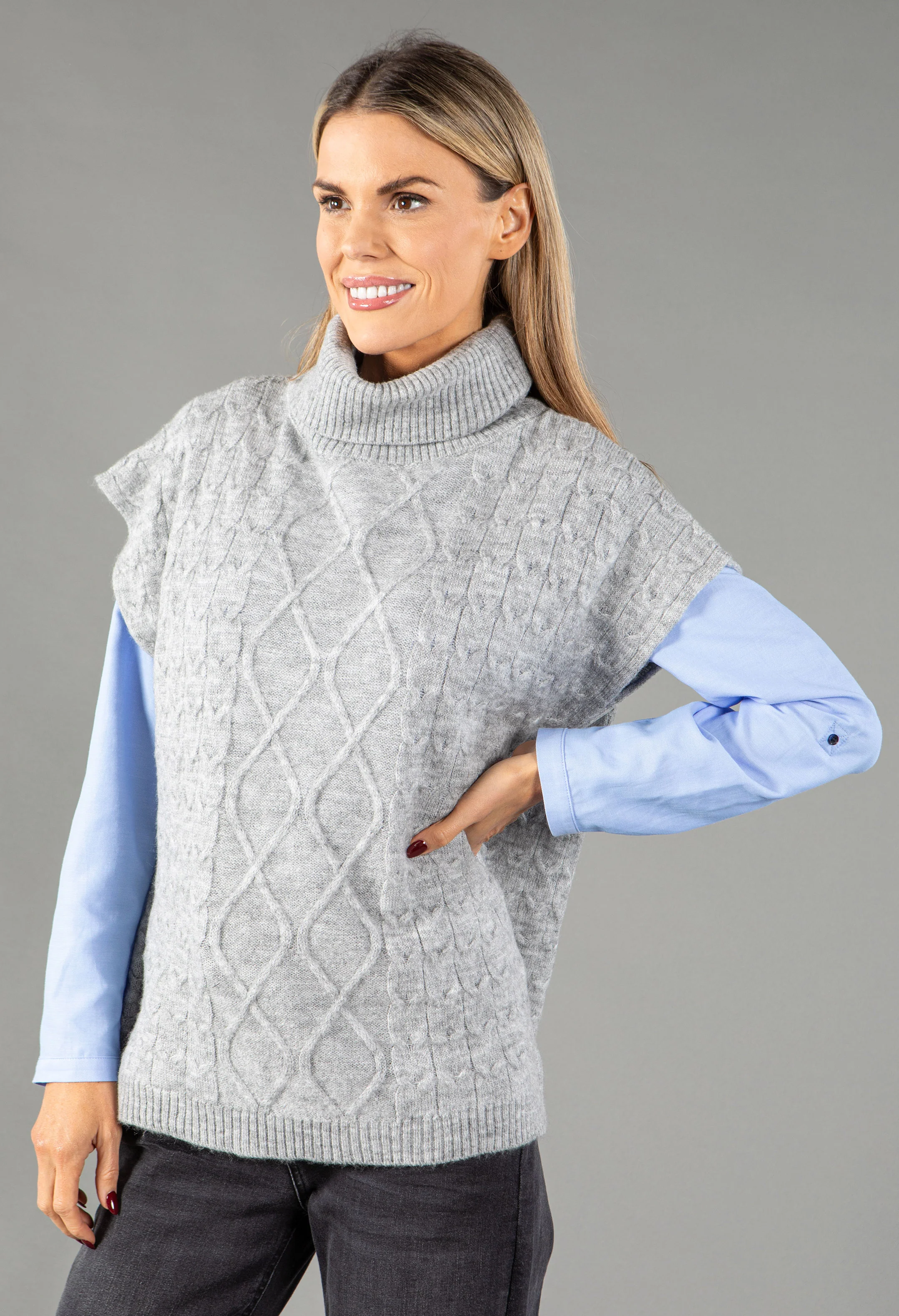 Knit Sweater Vest - Image 4