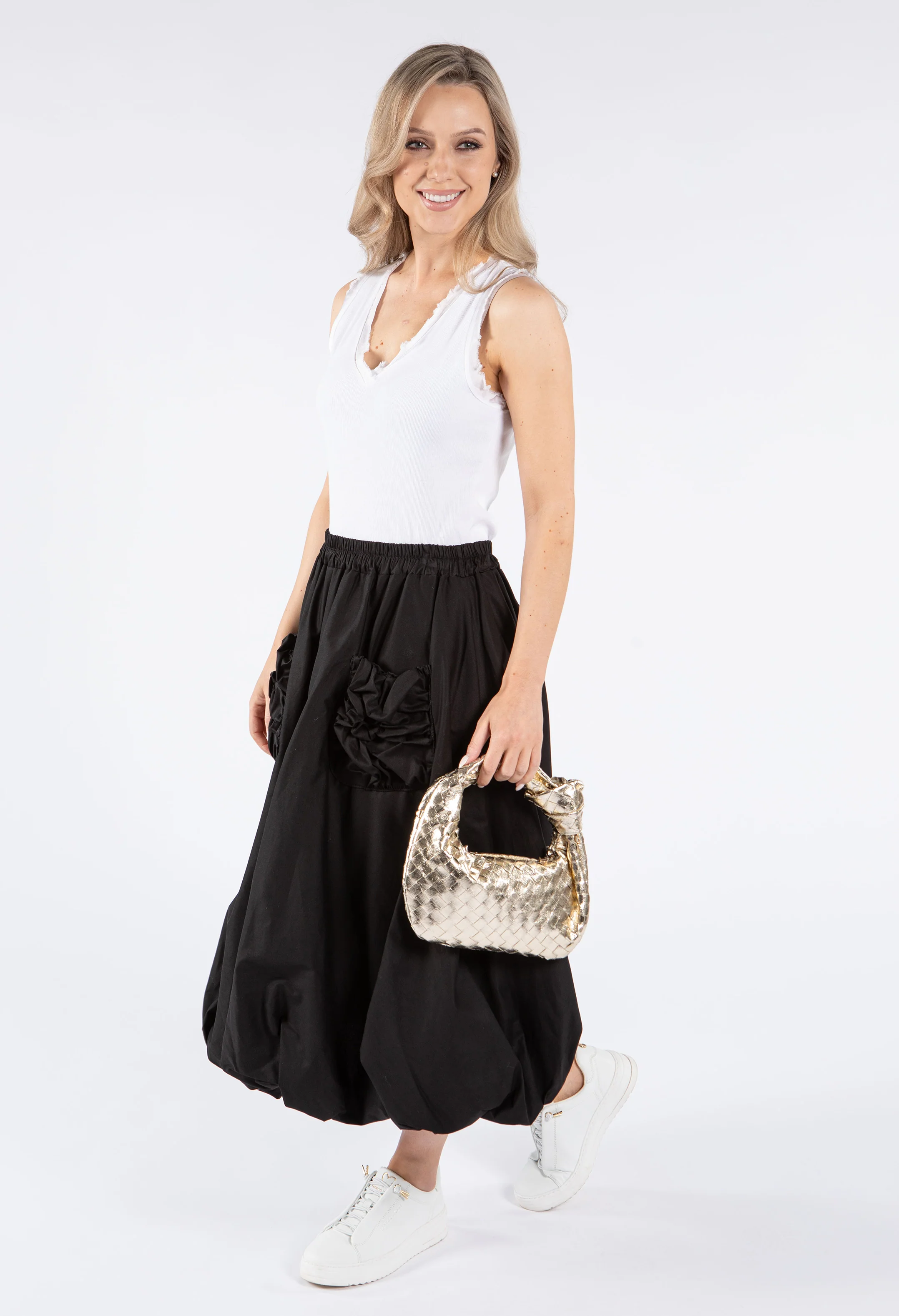 Knot Detail Shoulder Bag - Image 8