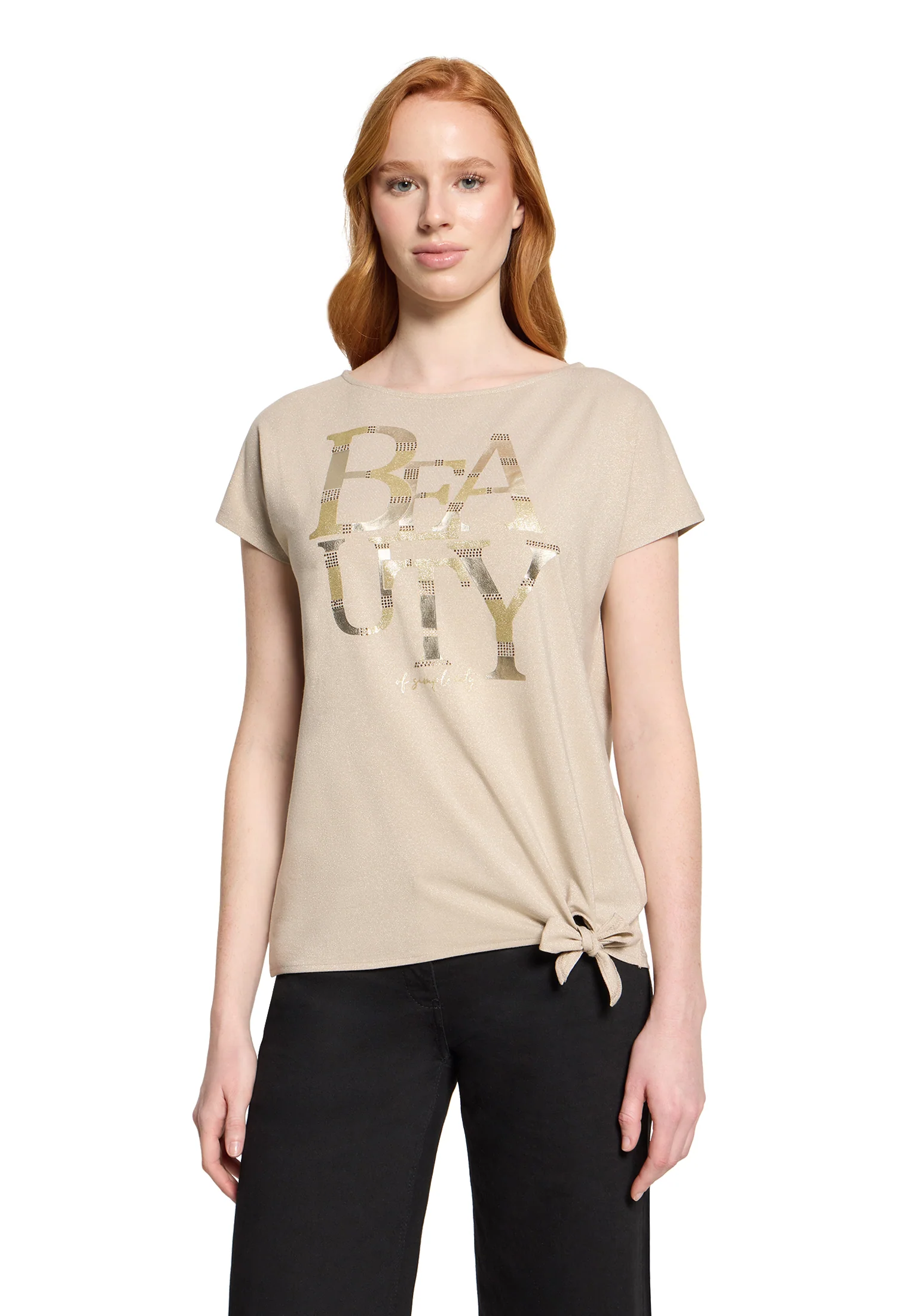 Knot Detail T-Shirt - Image 2