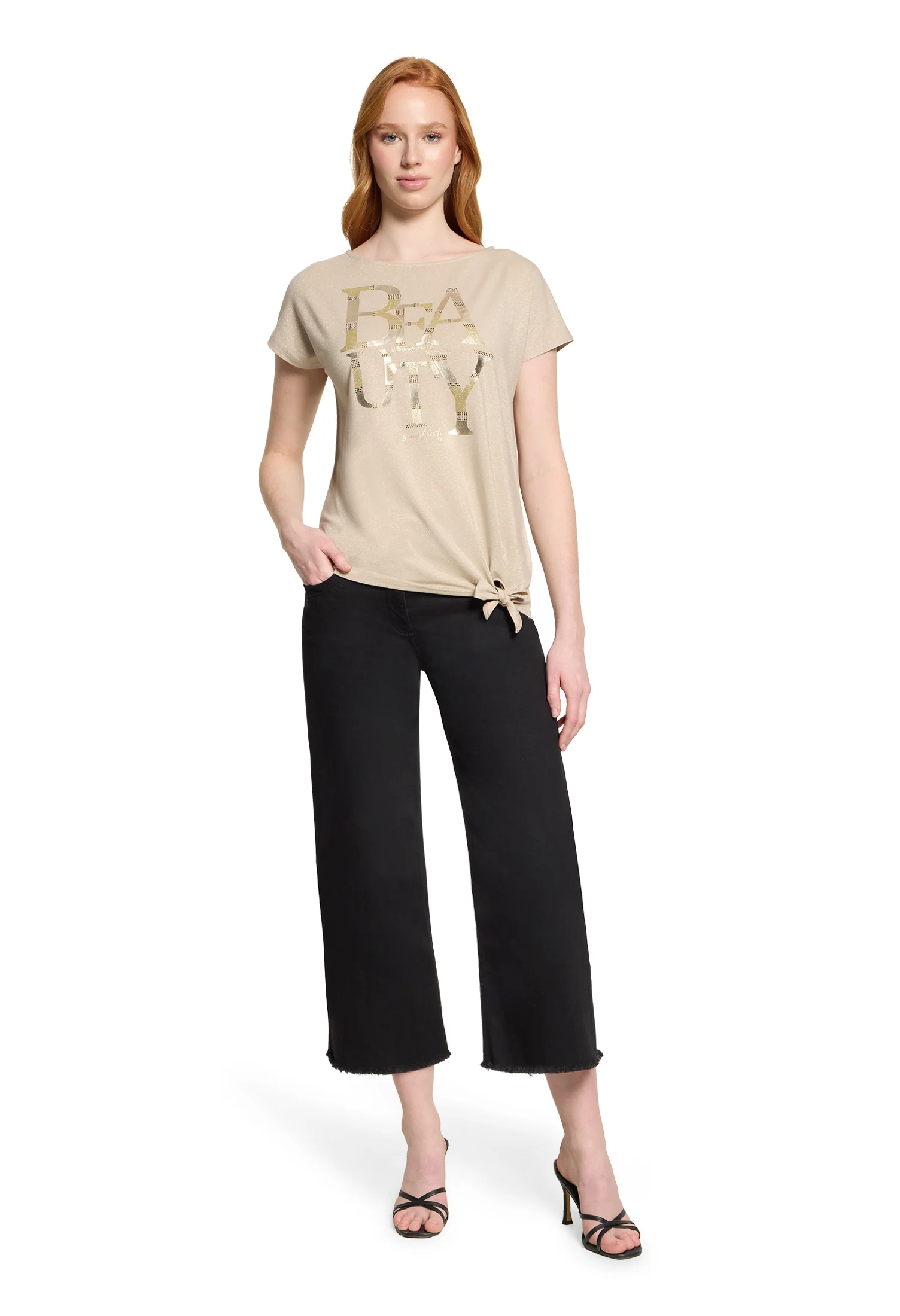Knot Detail T-Shirt - Image 4