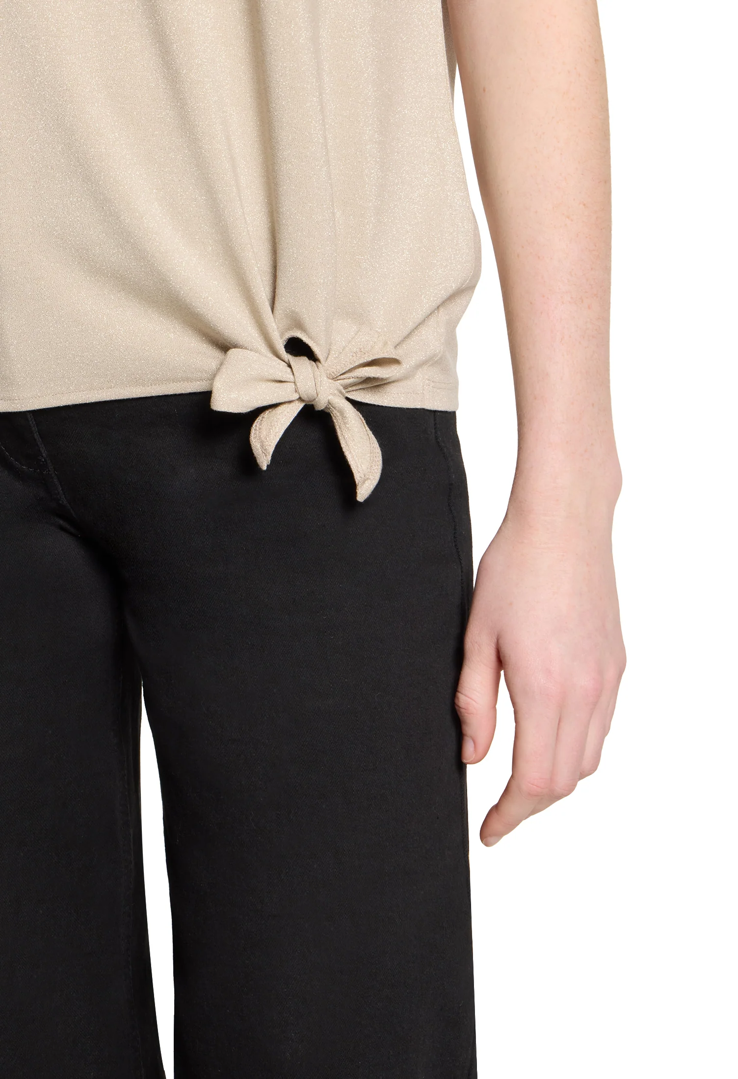 Knot Detail T-Shirt - Image 5