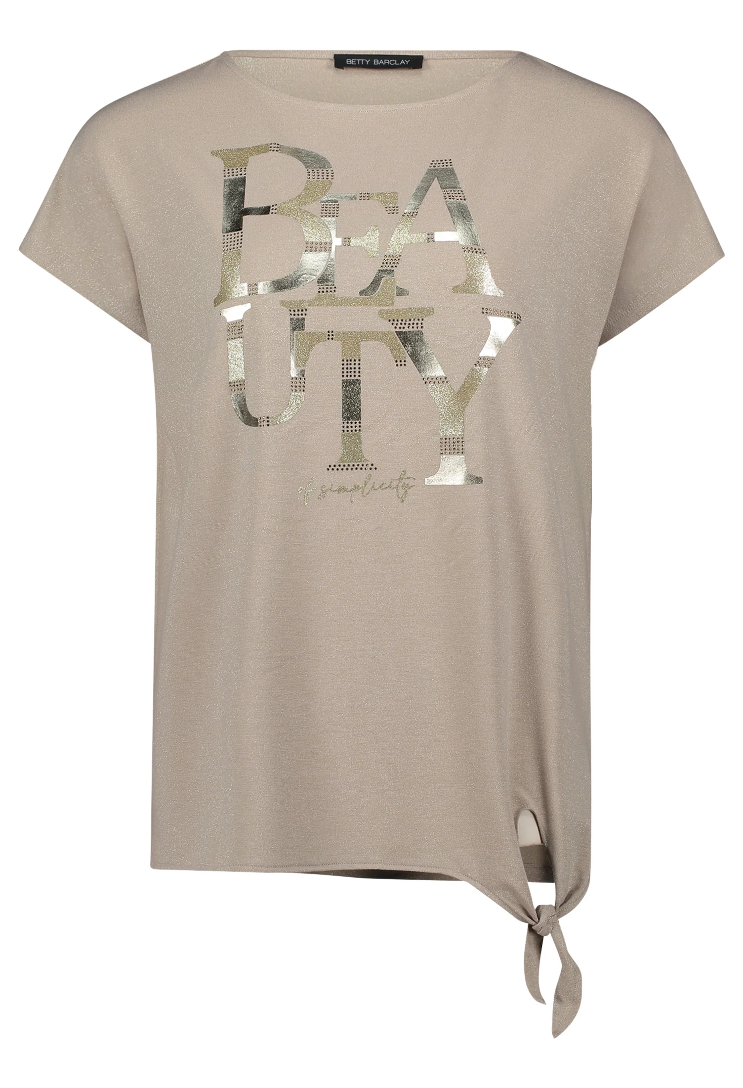 Knot Detail T-Shirt - Image 6