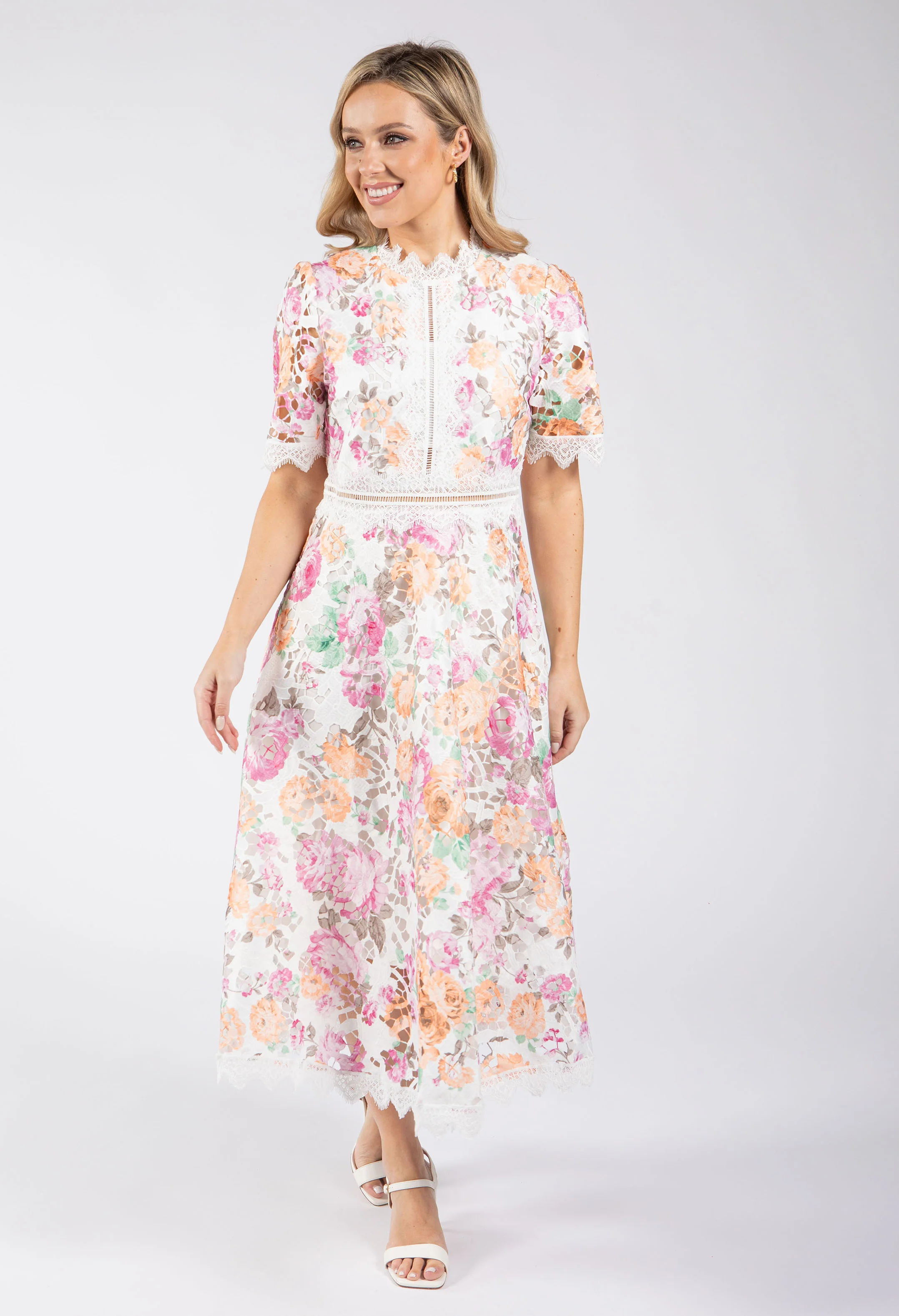 Lace and Blossom Dress - Image 4