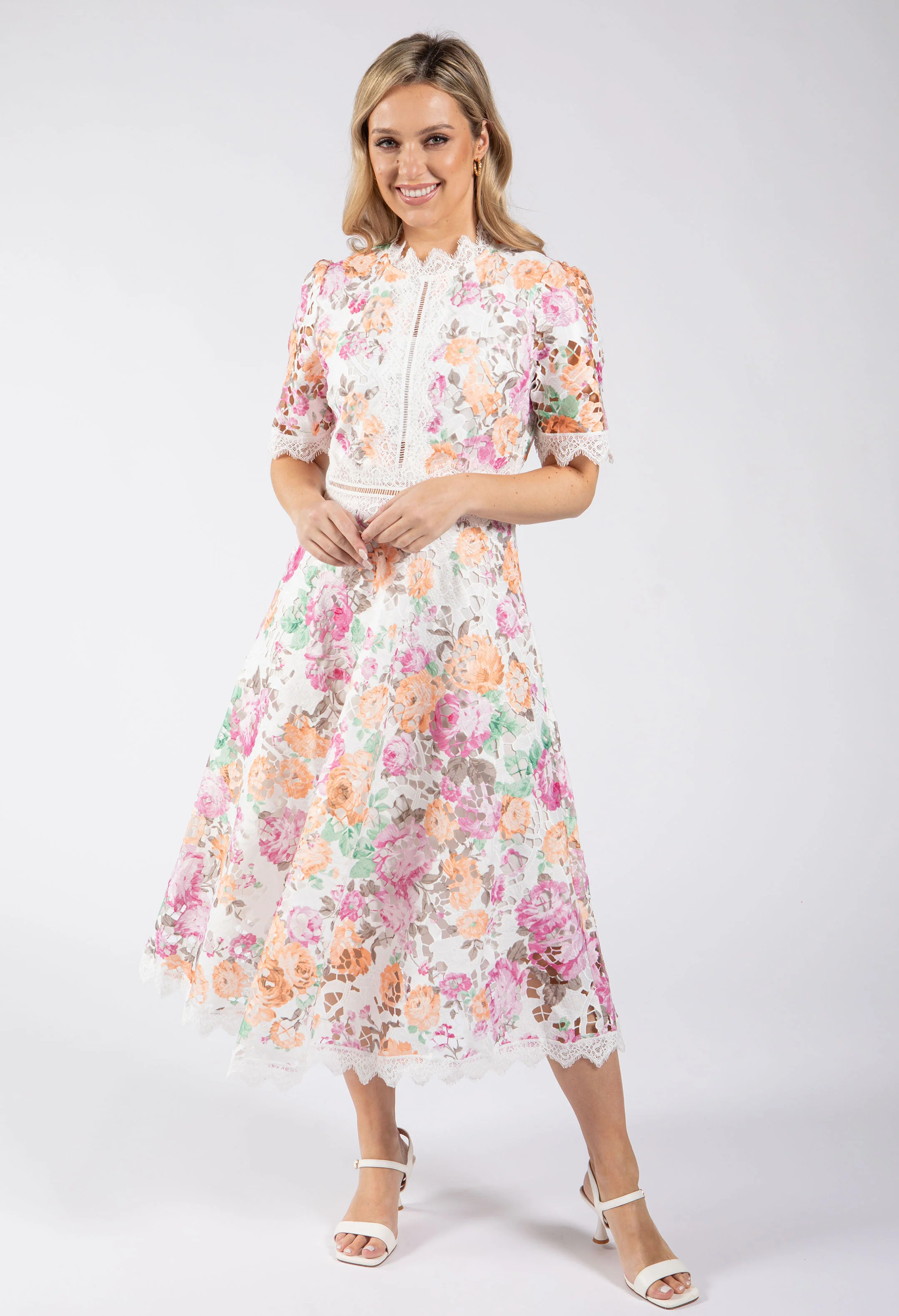 Lace and Blossom Dress - Image 5