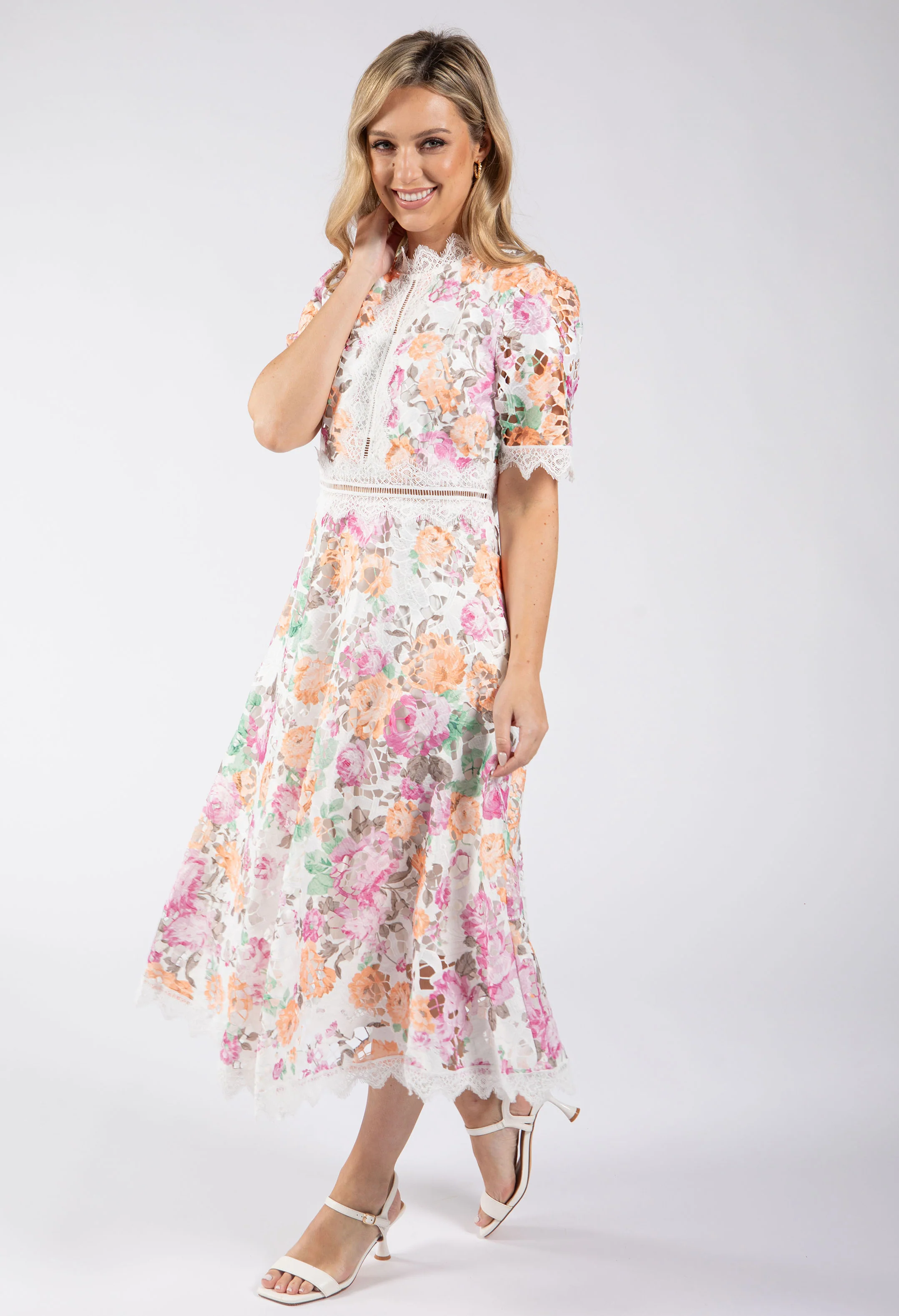 Lace and Blossom Dress - Image 6