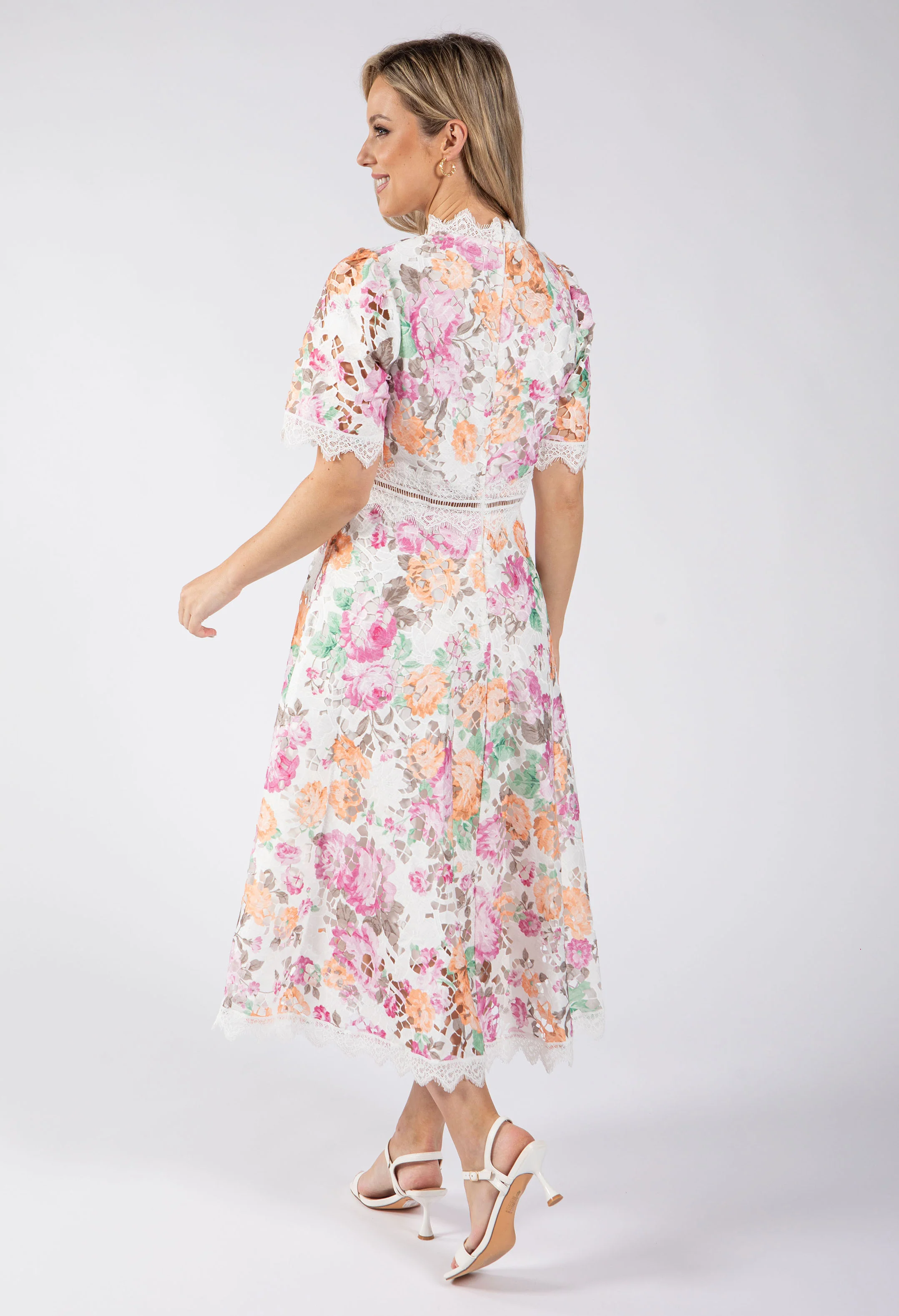 Lace and Blossom Dress - Image 7