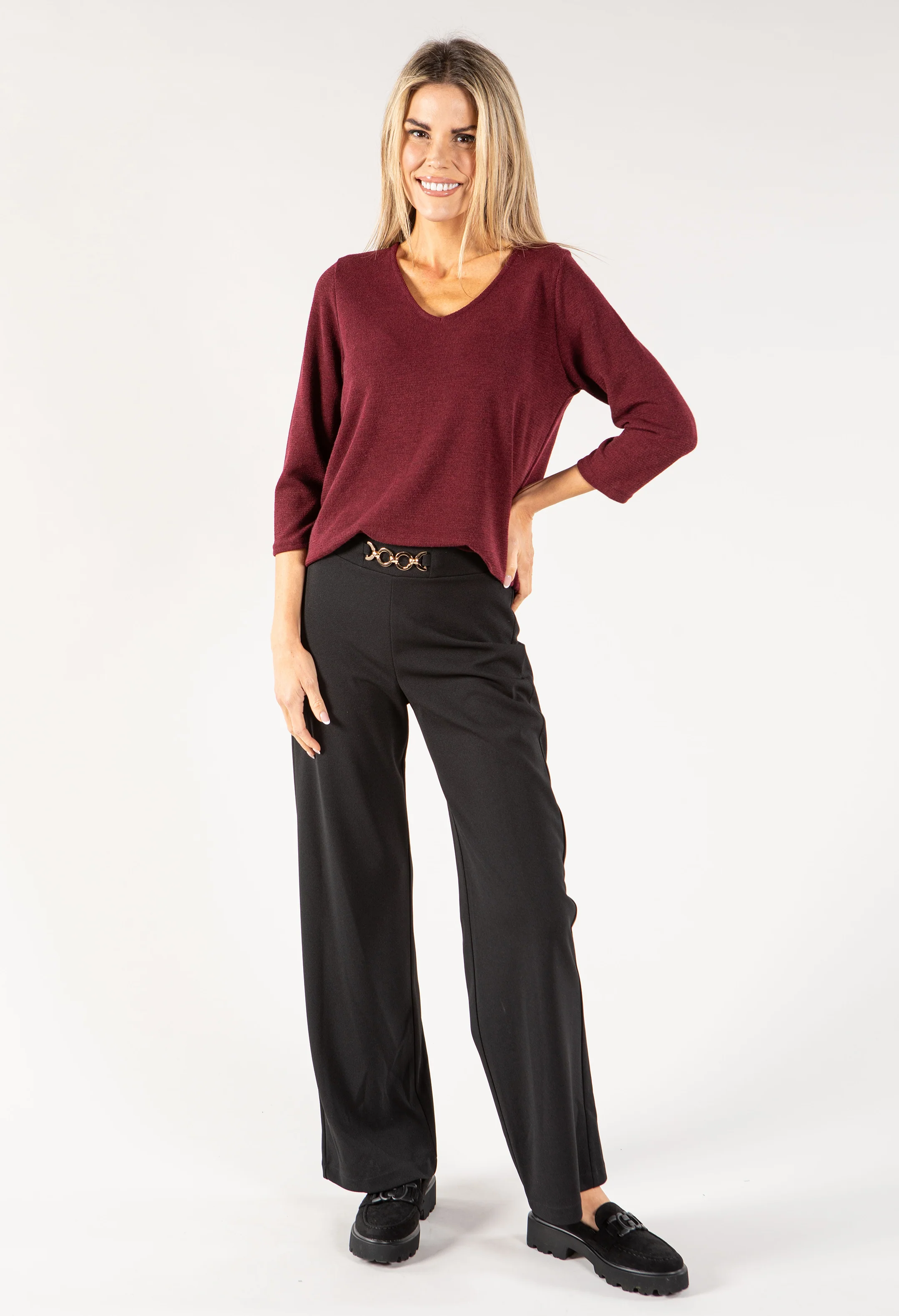 Lace Back Detail Knit - Image 3