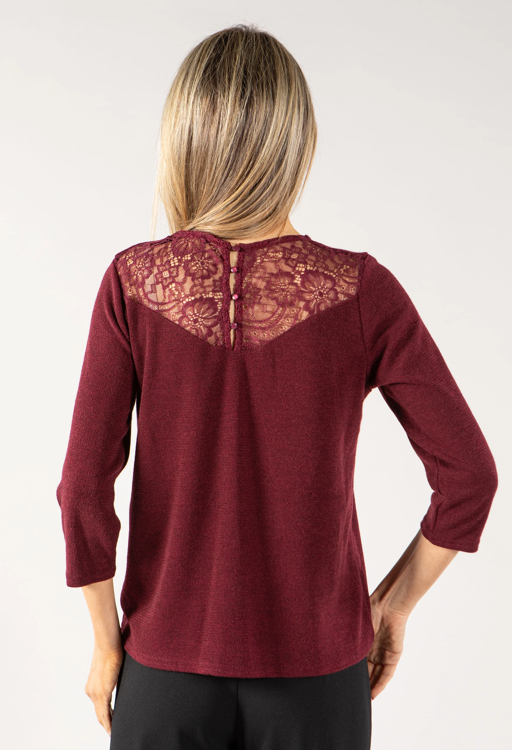 Lace Back Detail Knit - Image 4