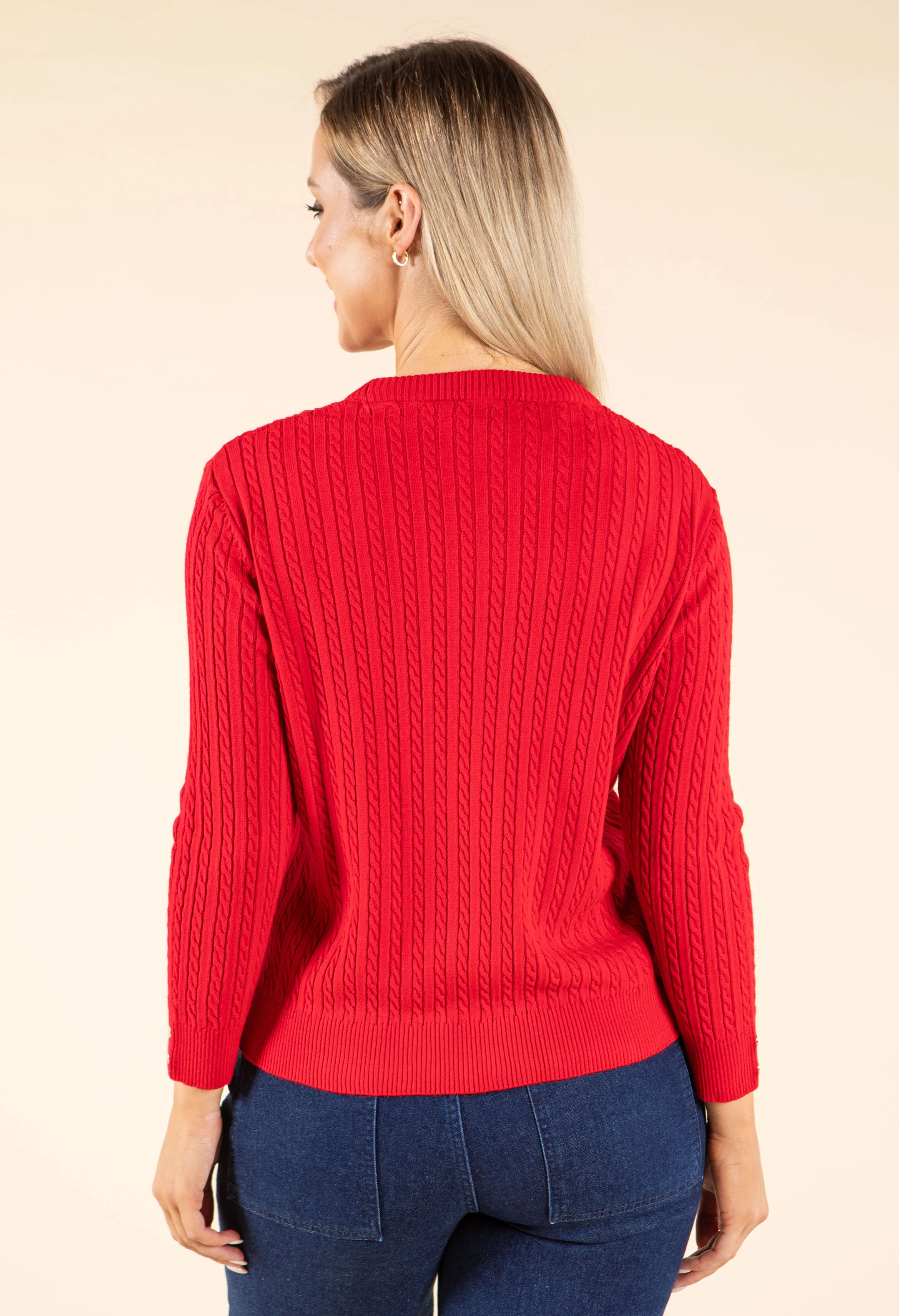 Lauren Cable Knit Pullover - Image 4