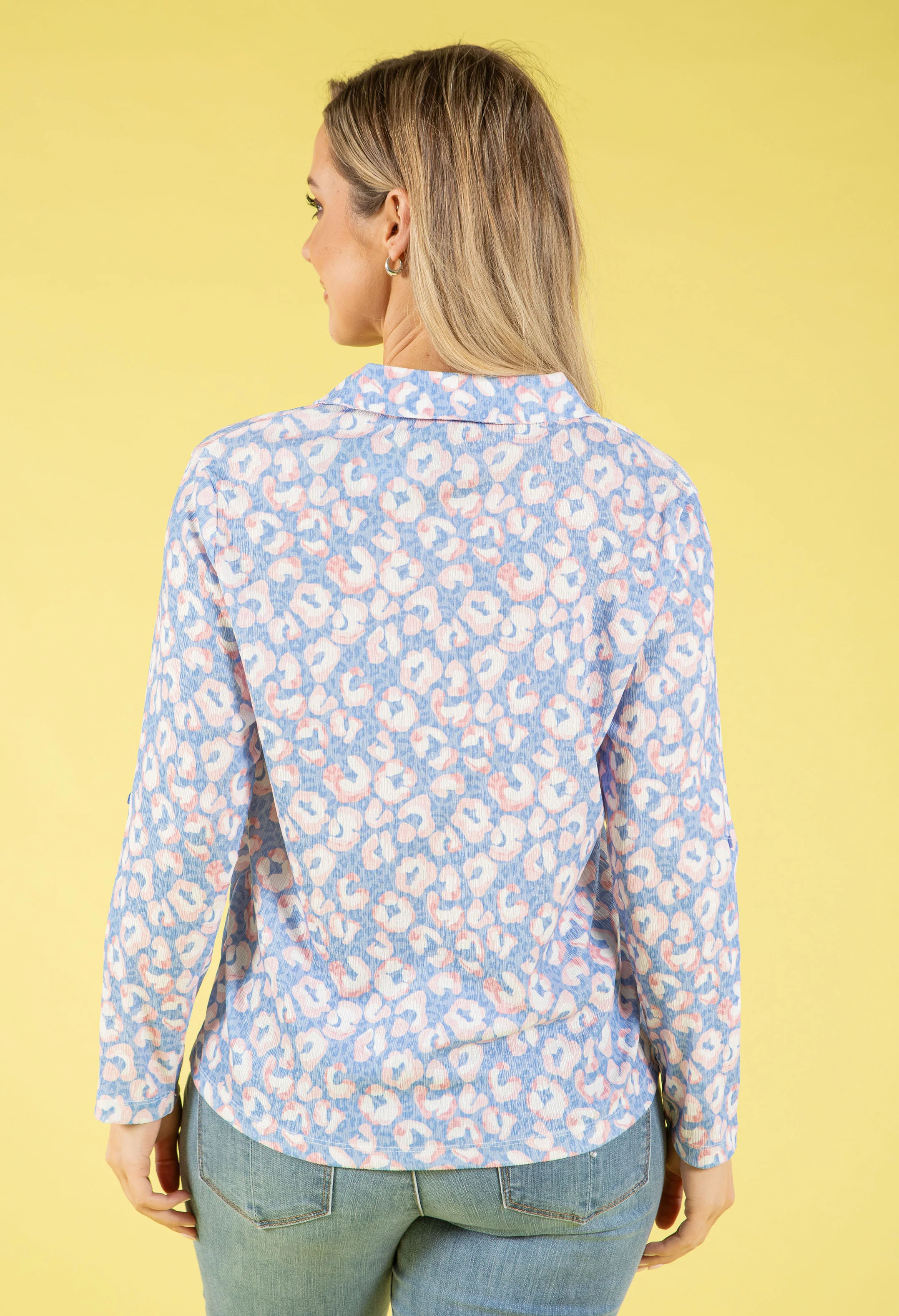 Leopard Print Blouse - Image 11