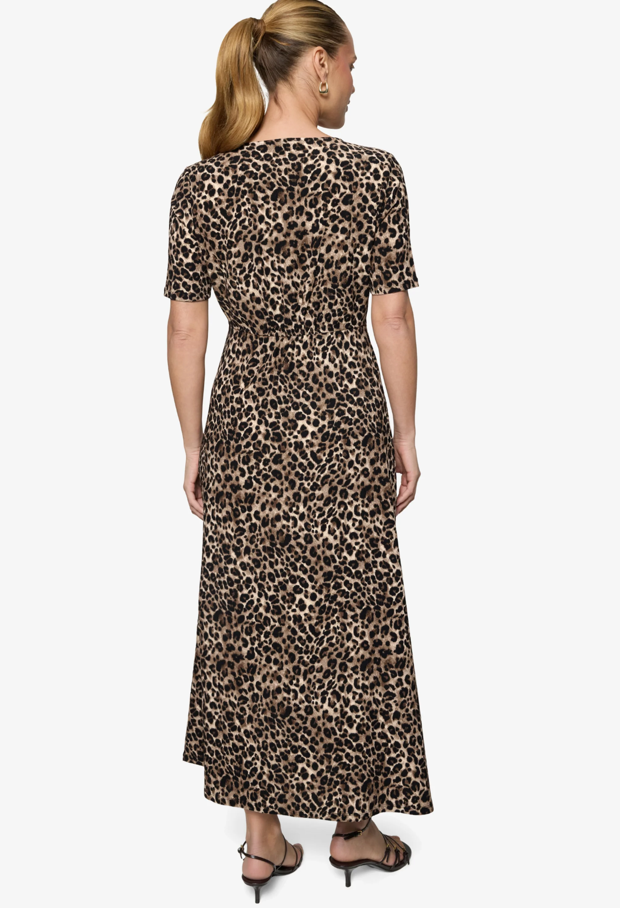 Leopard Print Maxi Dress - Image 3