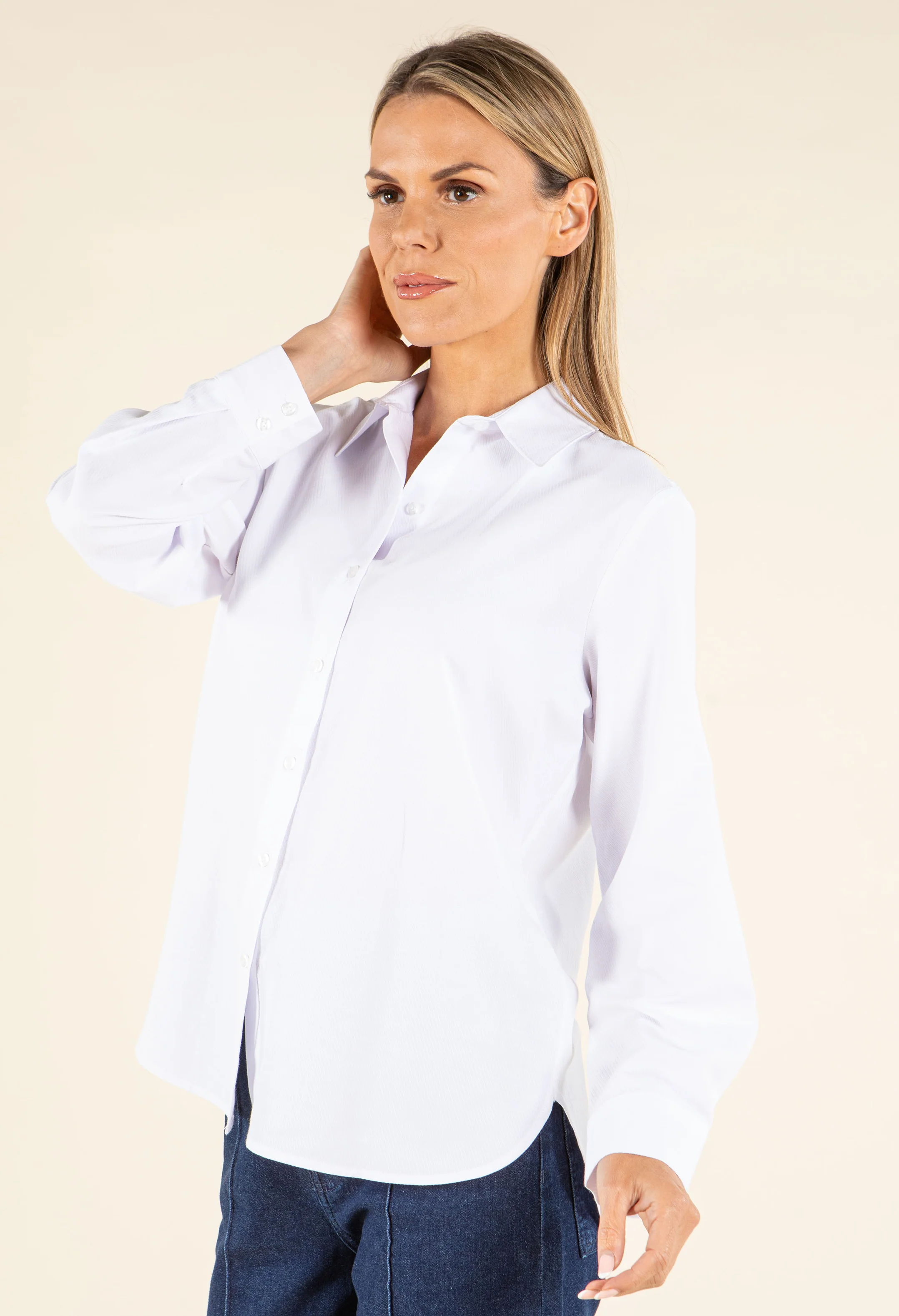 Light Pinstripe Shirt - Image 4