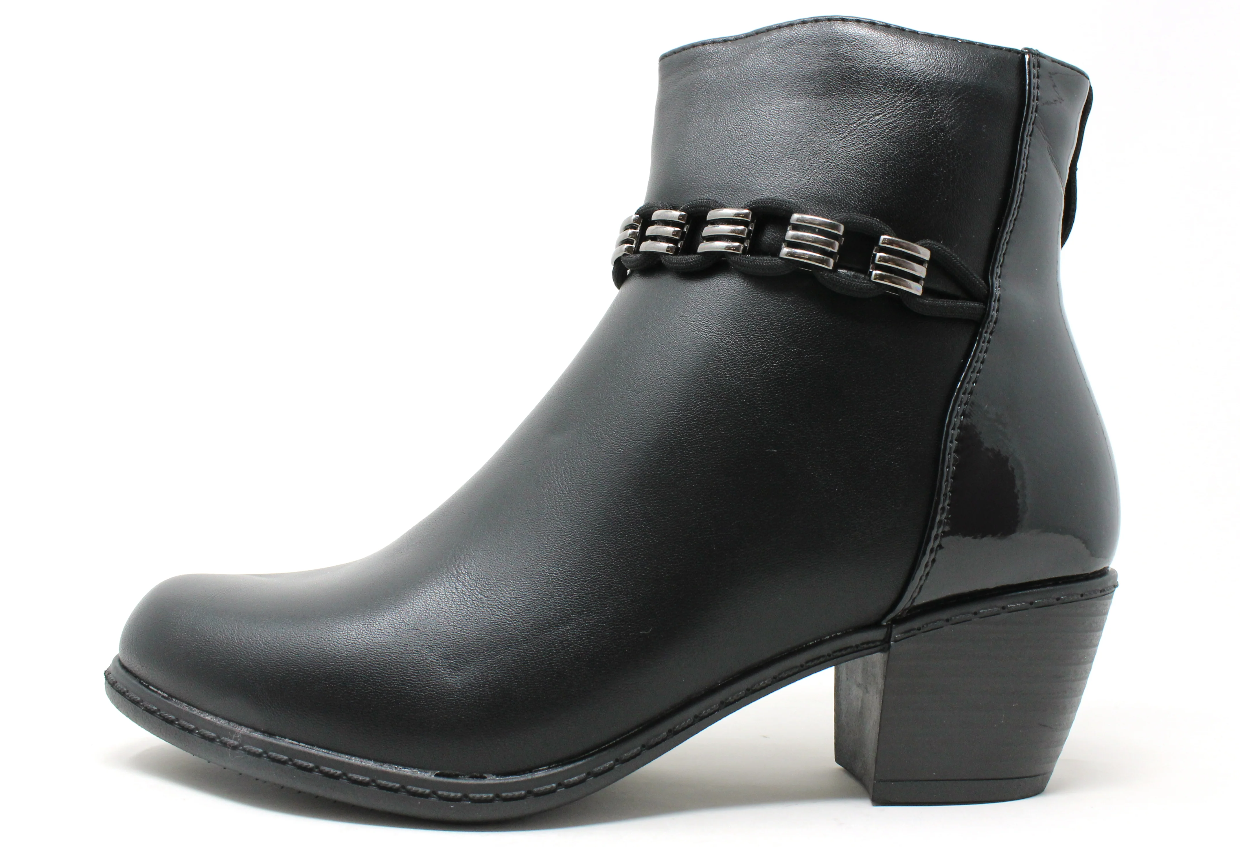 Loop Chain Ankle Boot - Image 2
