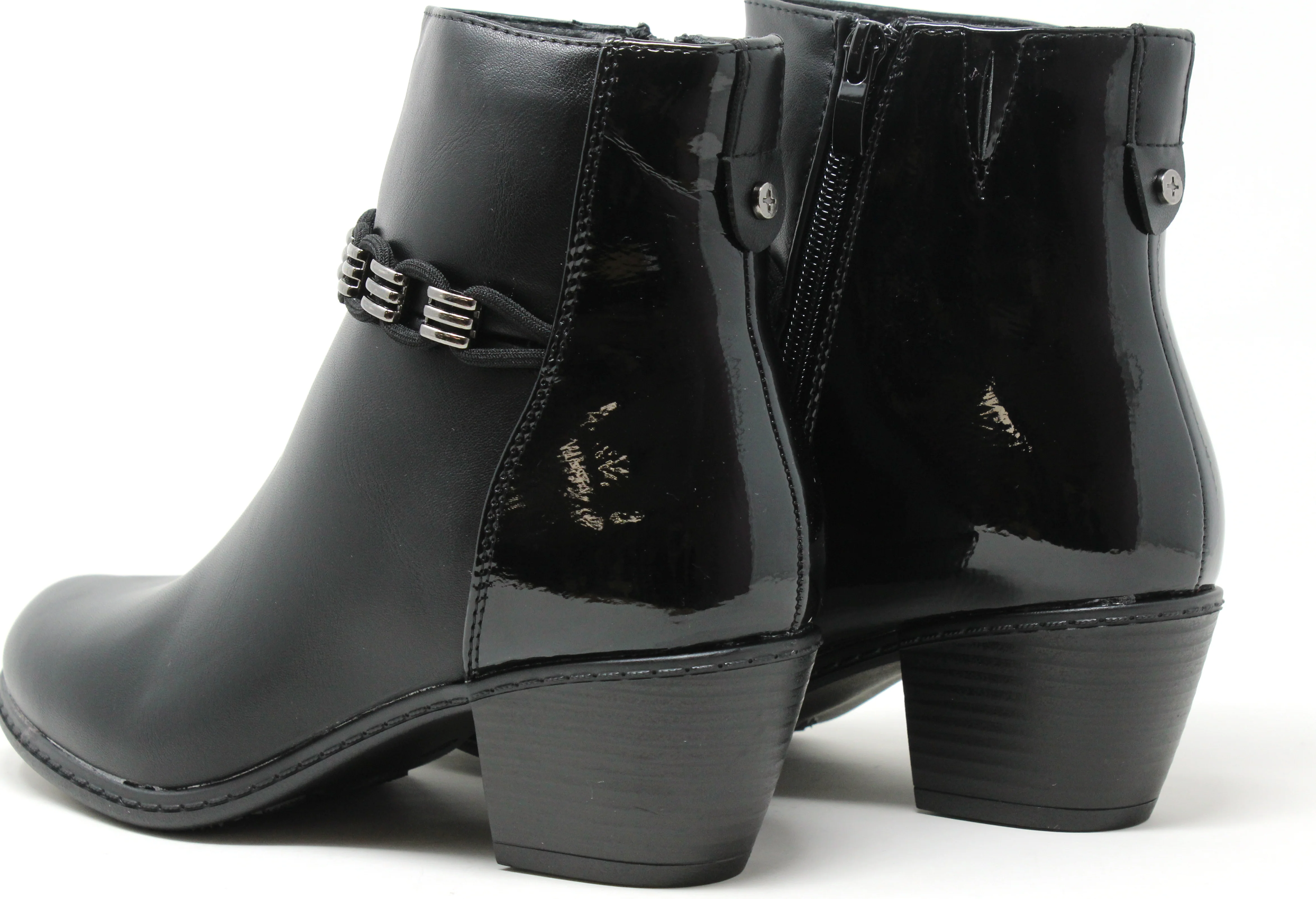 Loop Chain Ankle Boot - Image 4