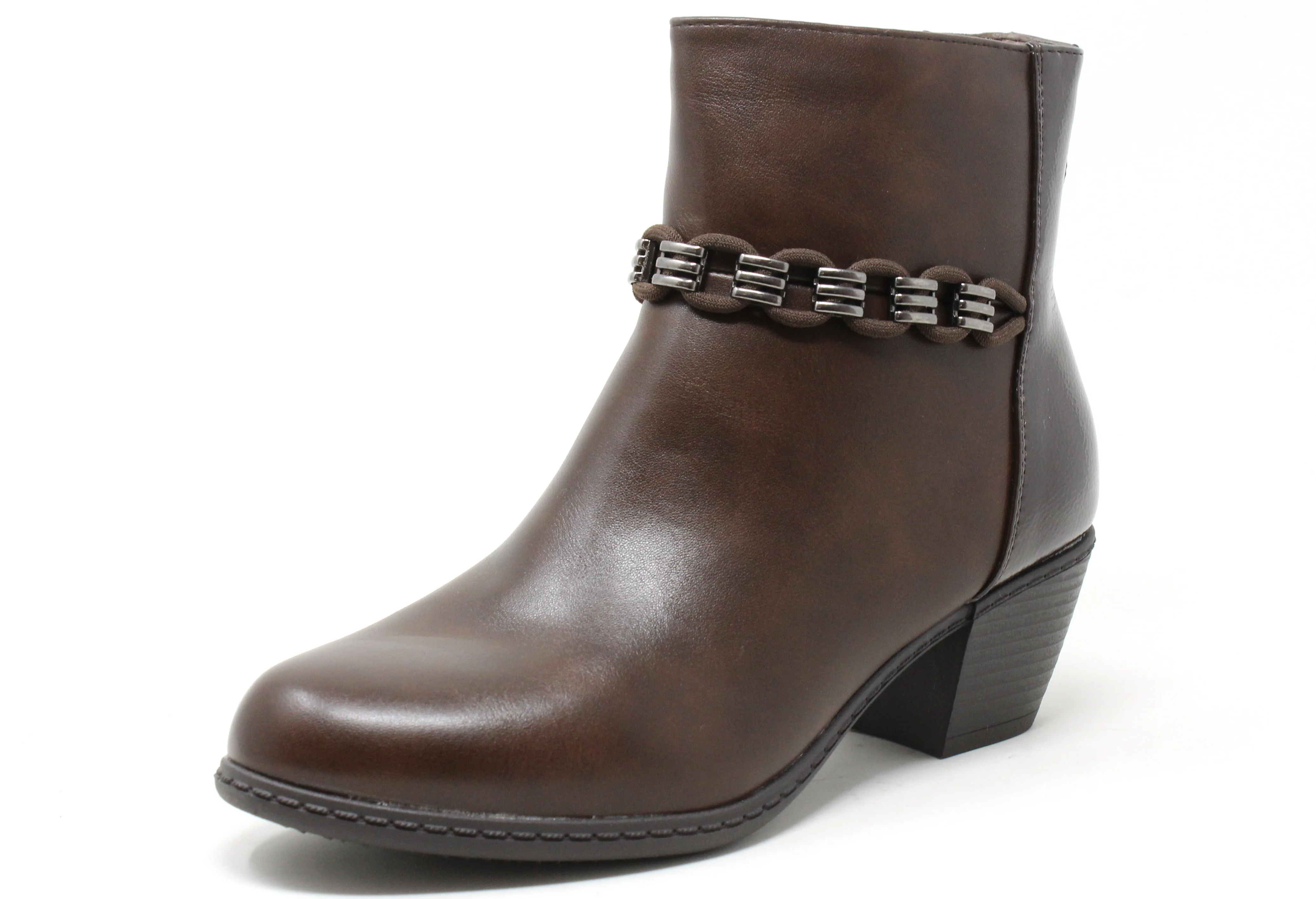 Loop Chain Ankle Boot - Image 5
