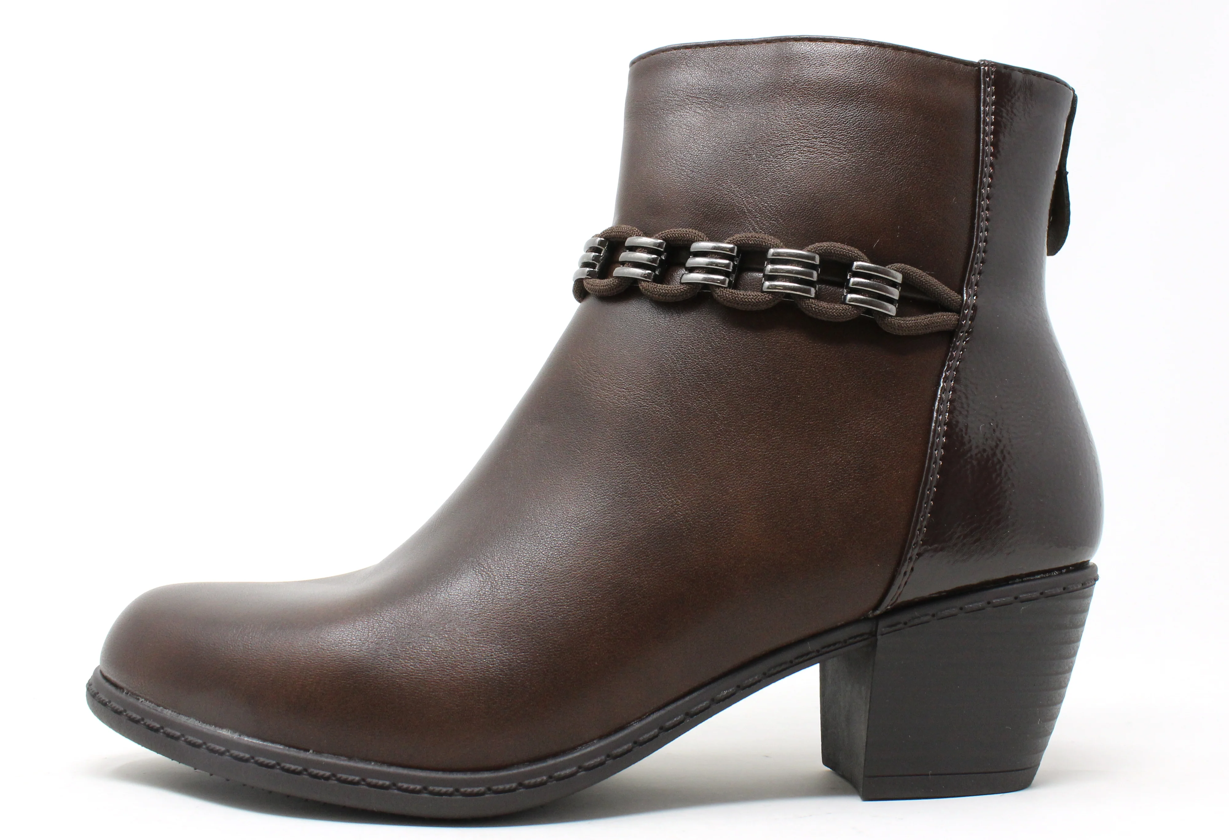 Loop Chain Ankle Boot - Image 6