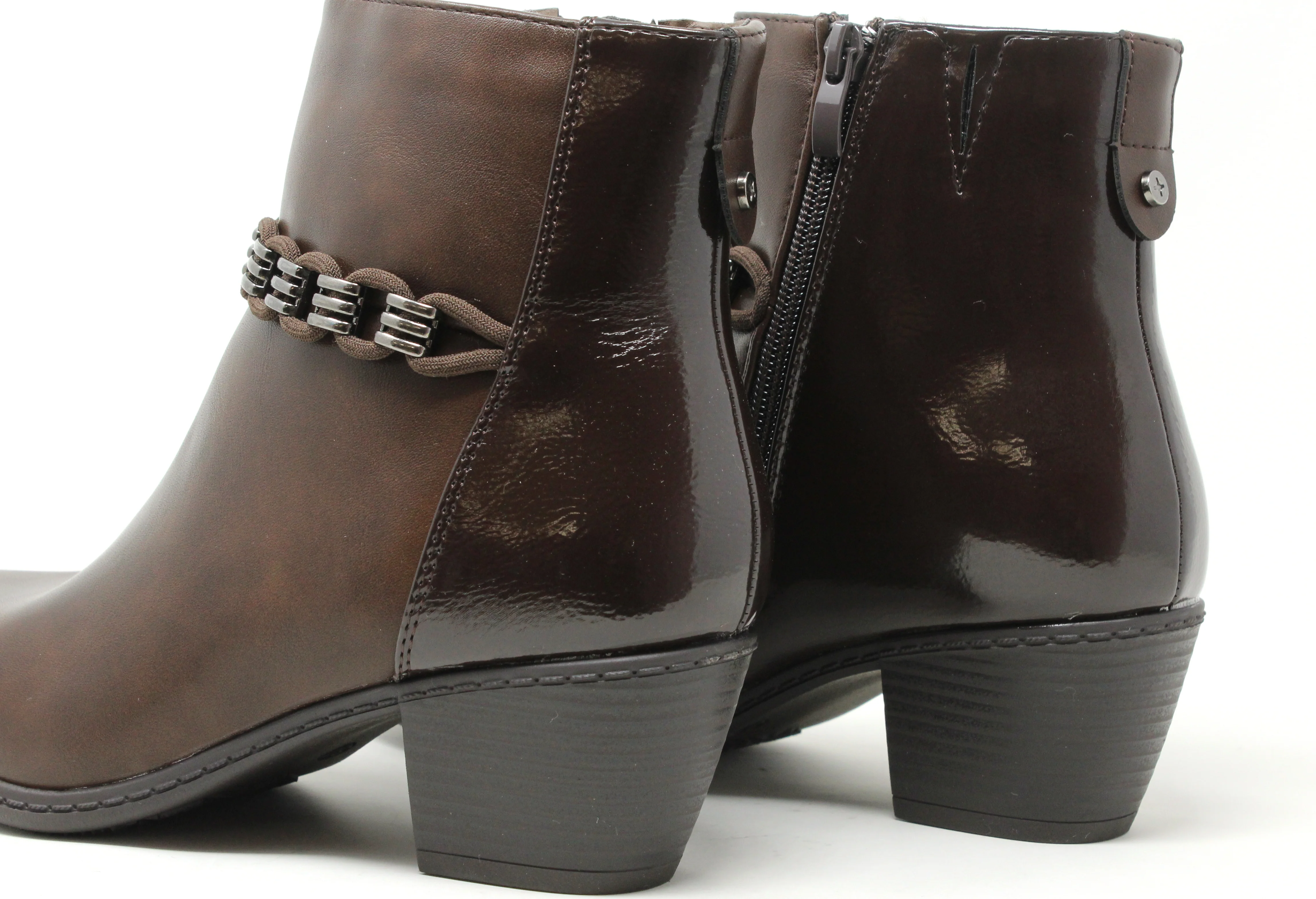 Loop Chain Ankle Boot - Image 8
