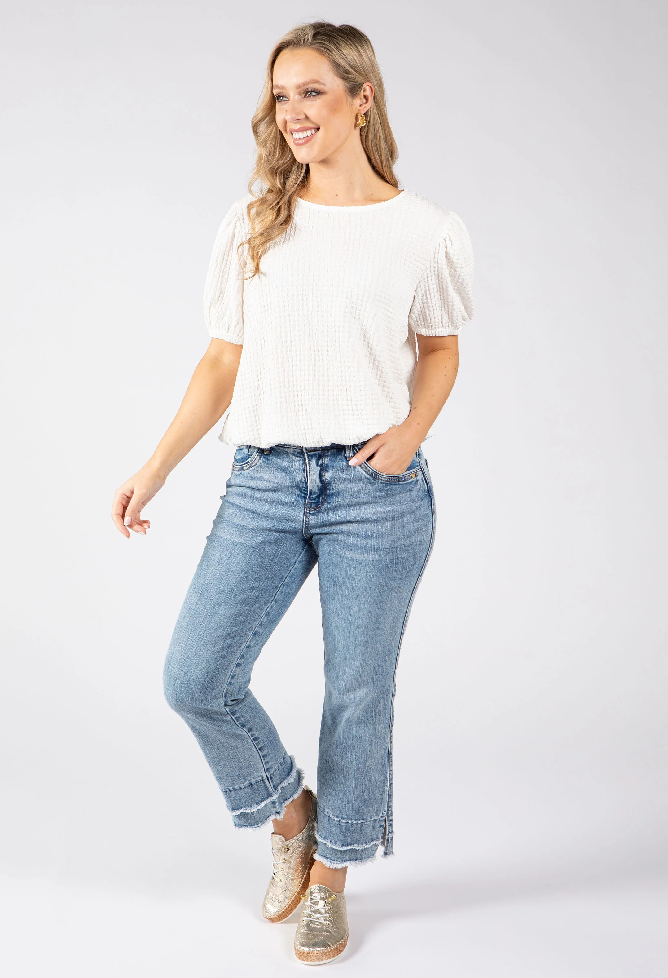 Lova Puff Sleeve Top - Image 4