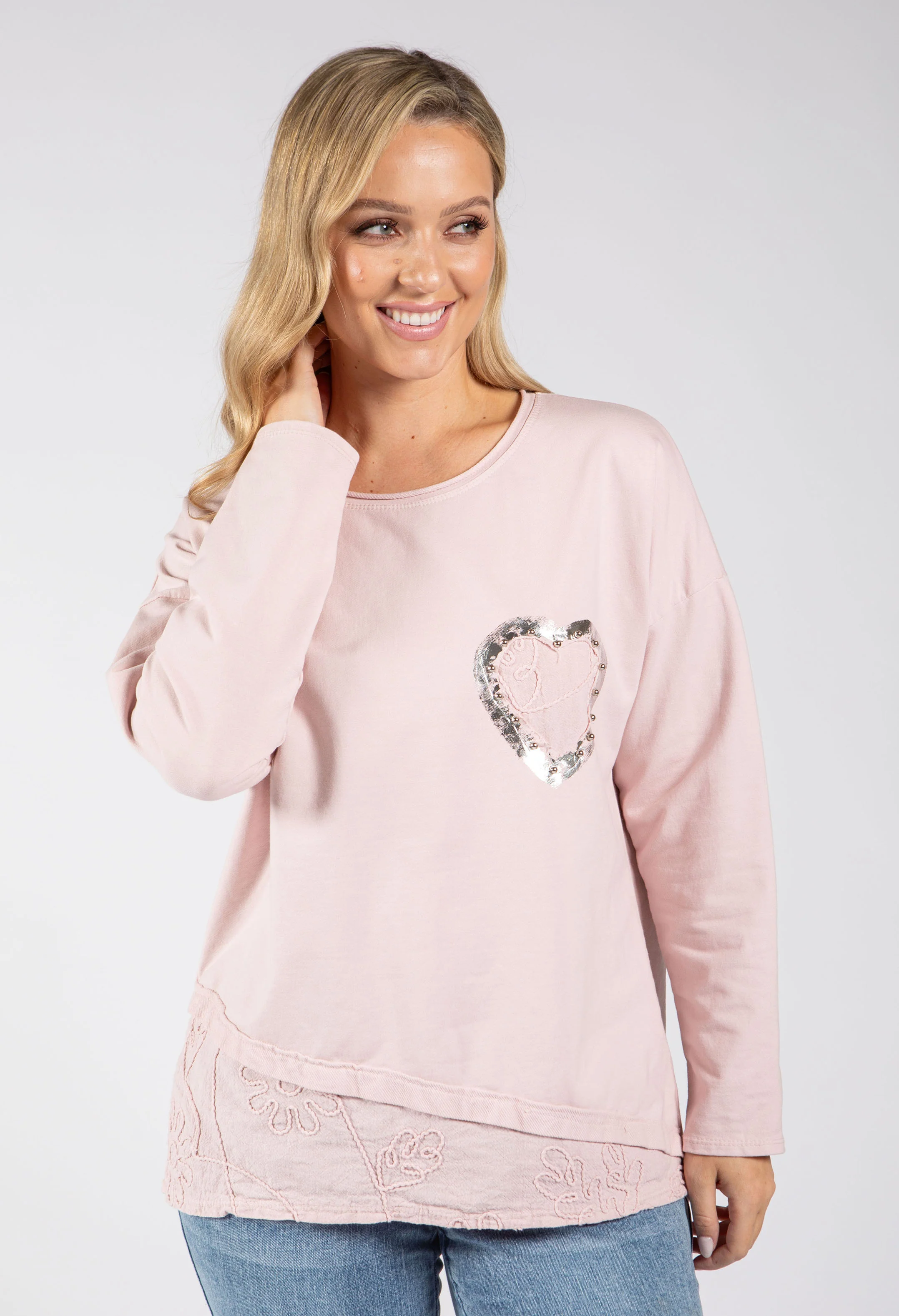 Love Heart Detail Jumper - Image 14
