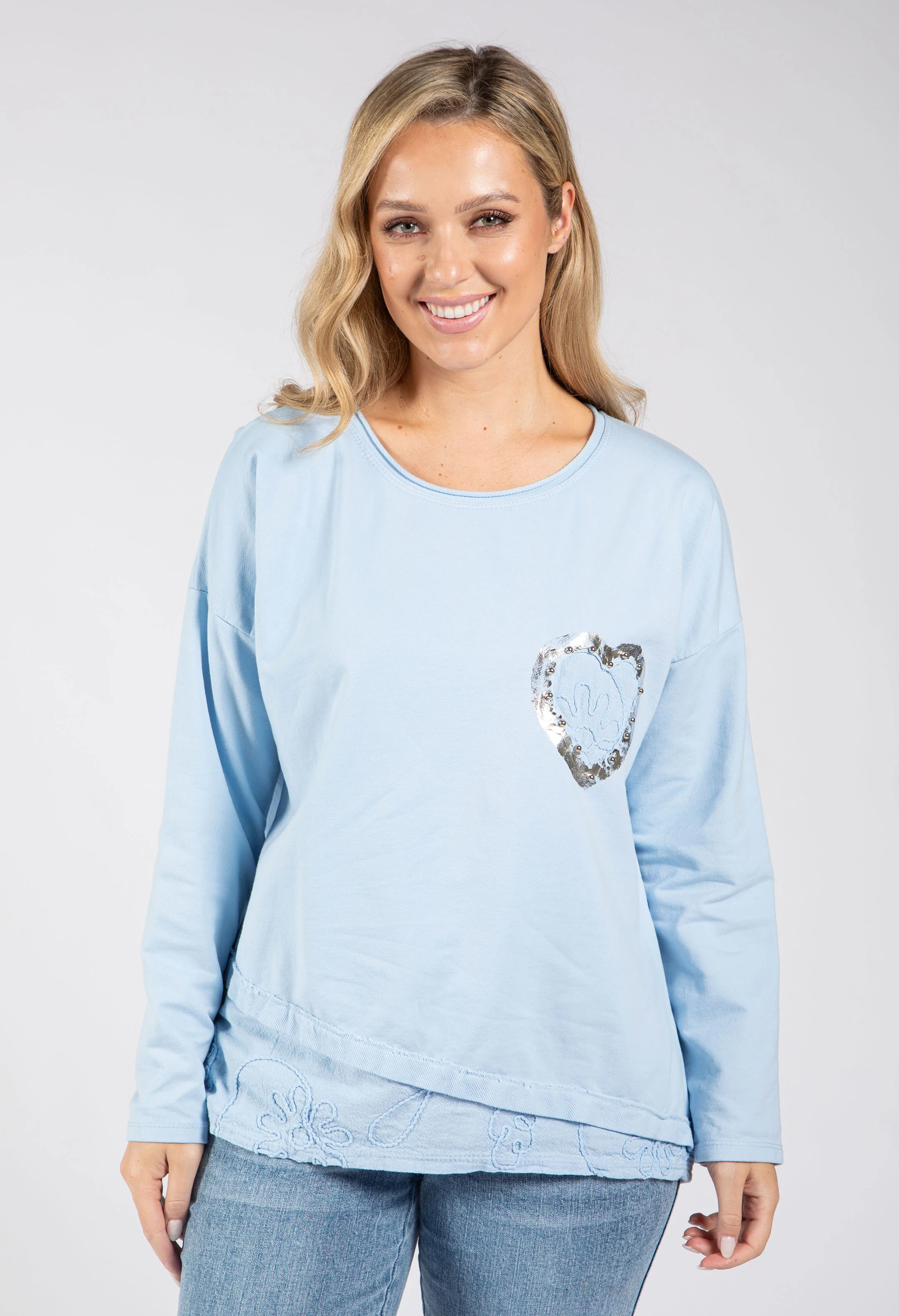 Love Heart Detail Jumper - Image 9