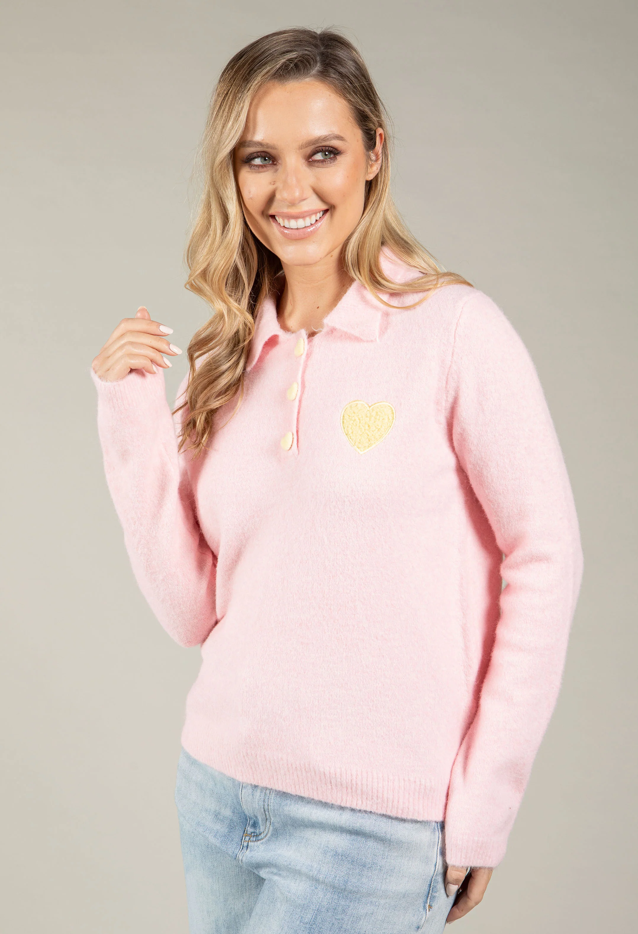 Love Heart Knit Jumper - Image 11