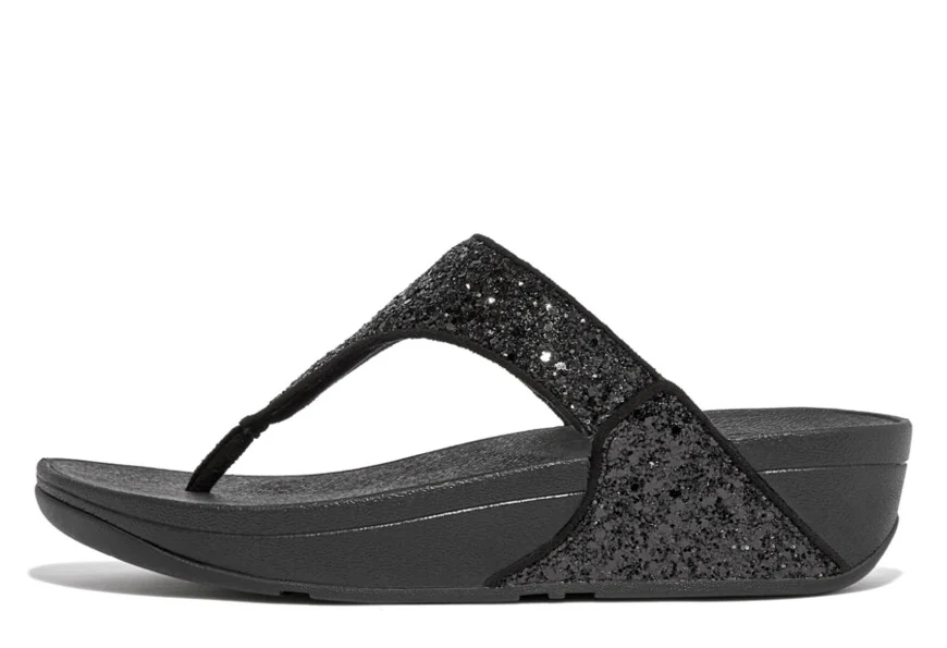LULU Glitter Toe-Post Sandals - Image 5