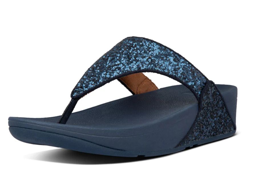 LULU Glitter Toe-Post Sandals - Image 6