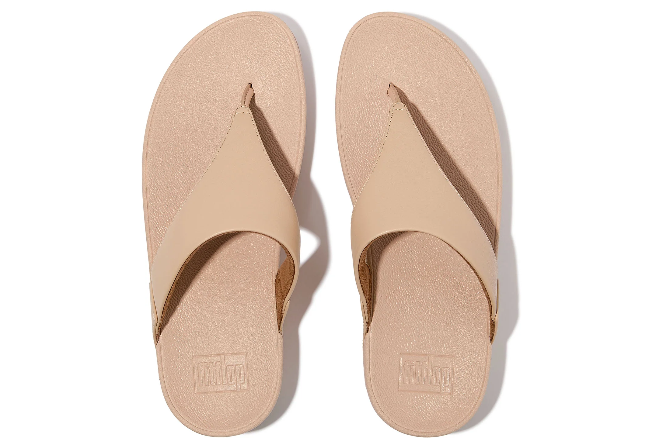 LULU Leather Toe-Post Sandals - Image 4