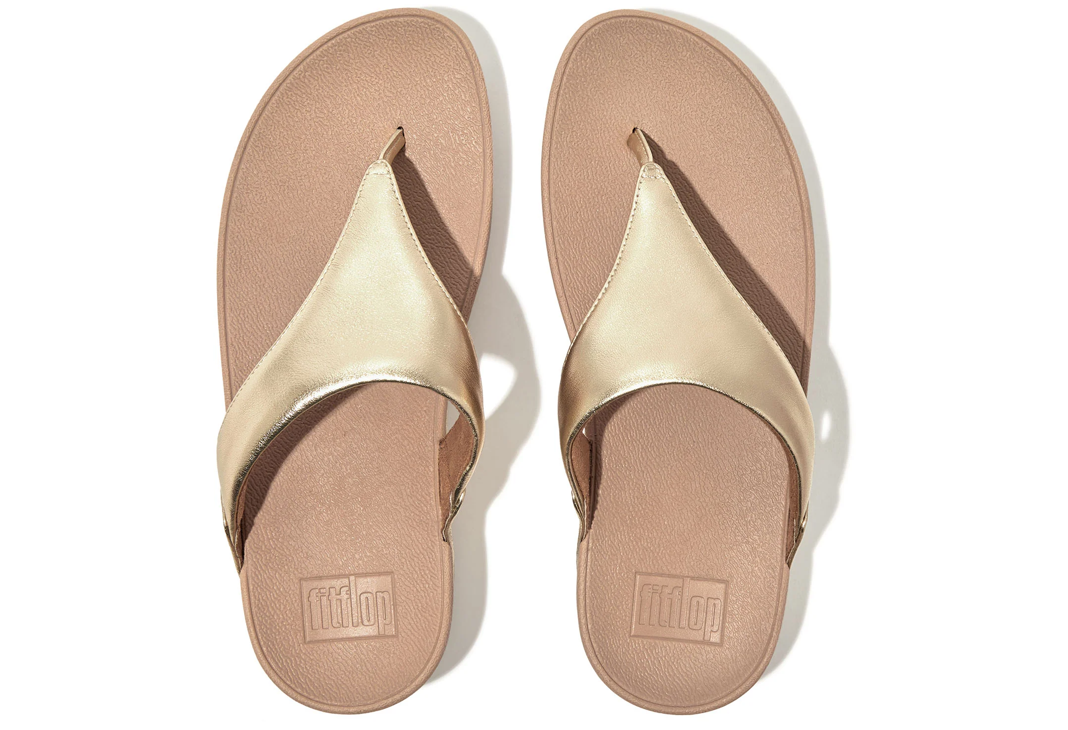 LULU Leather Toe-Post Sandals - Image 9